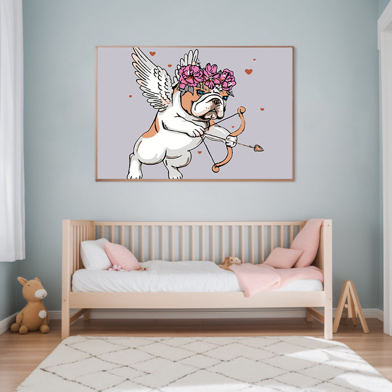 Pictura pe numere - Cainisorul Cupidon 4128