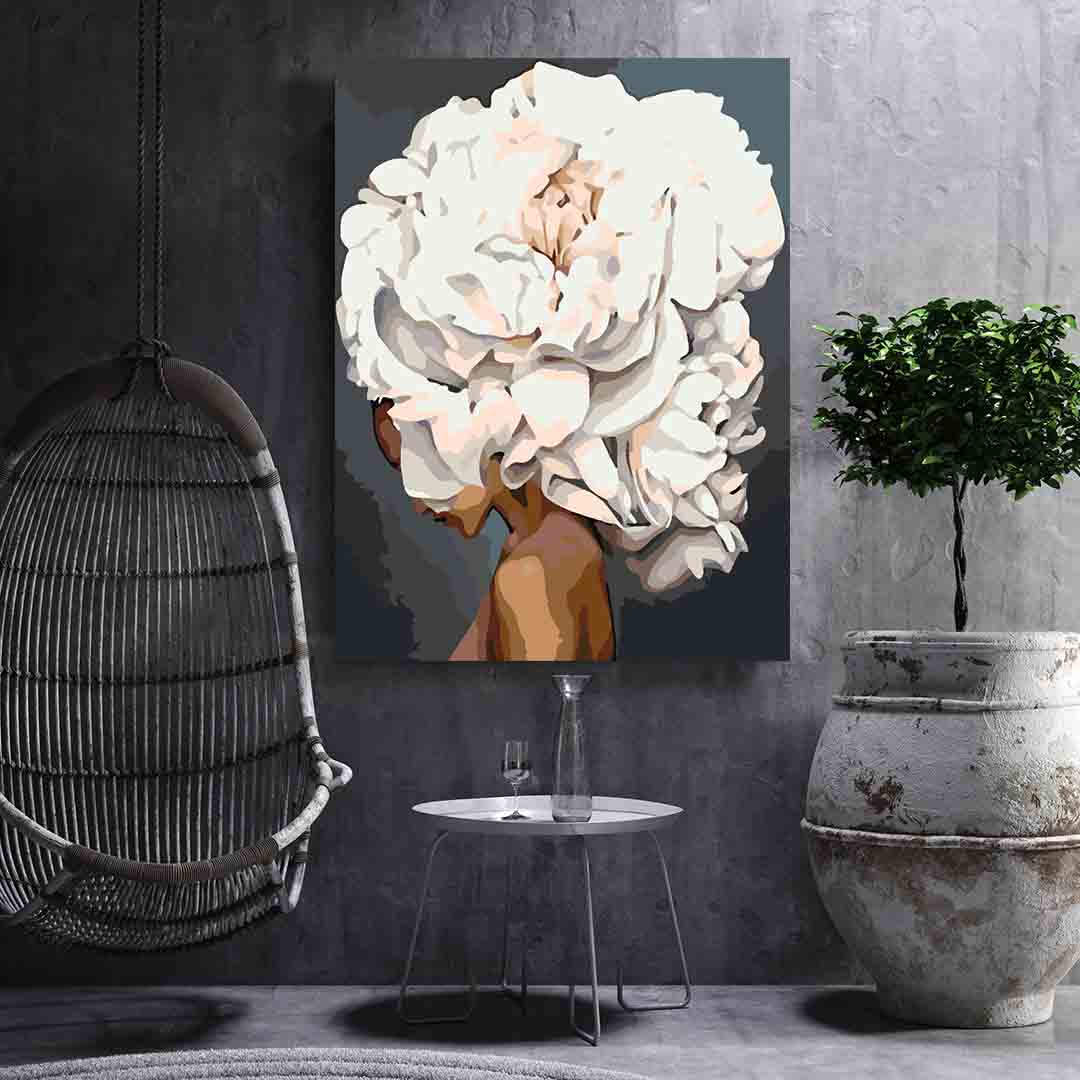 Paint by numbers - Floral Head 4135
