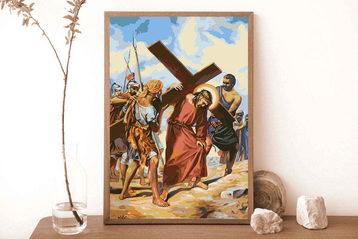 Paint by numbers - Jesus Christ 4138
