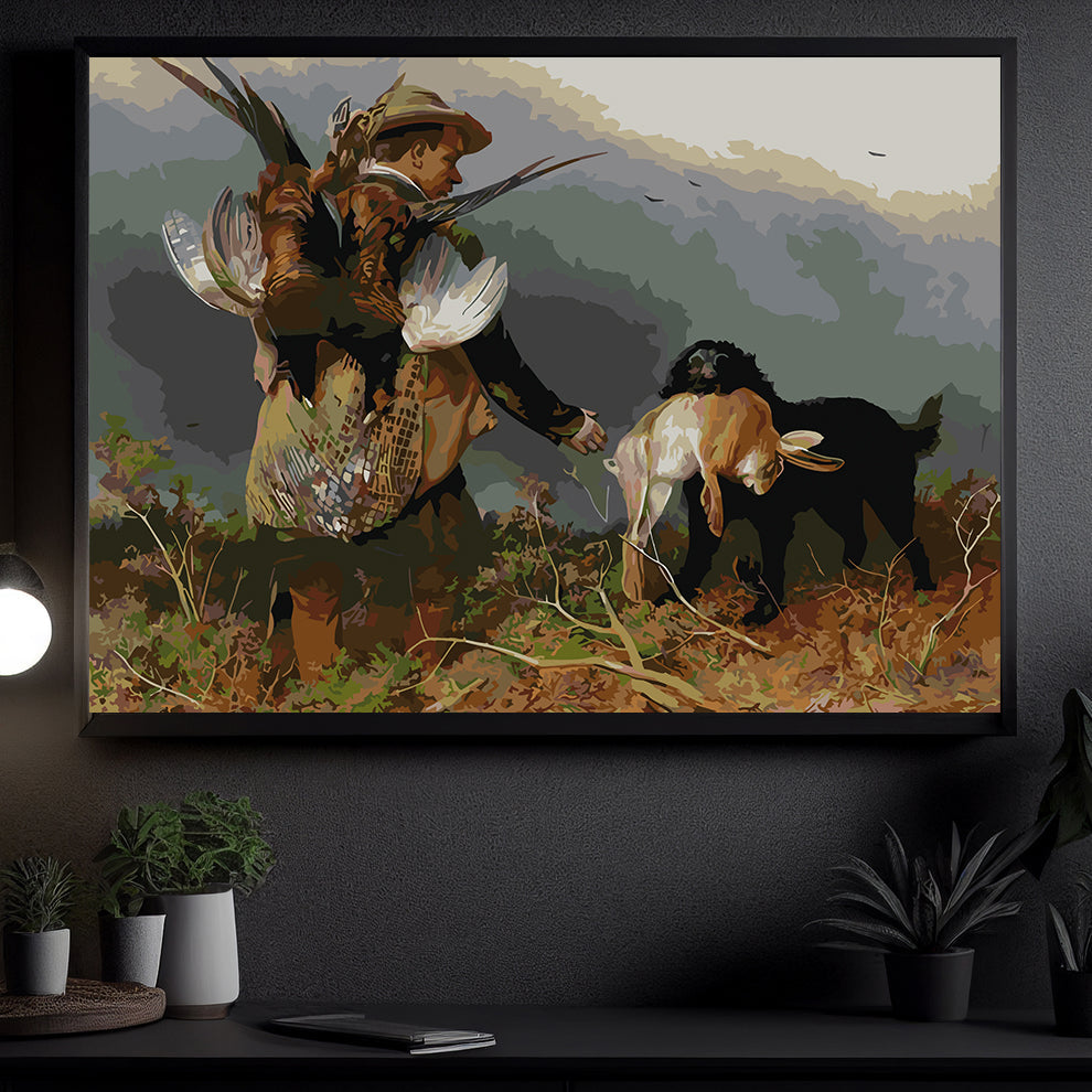Painting by numbers - Hunting Landscape 4151