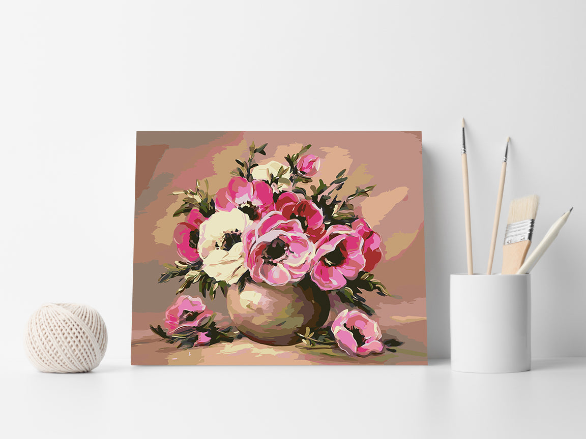 Paint by numbers - Flowers in a Vase 4152