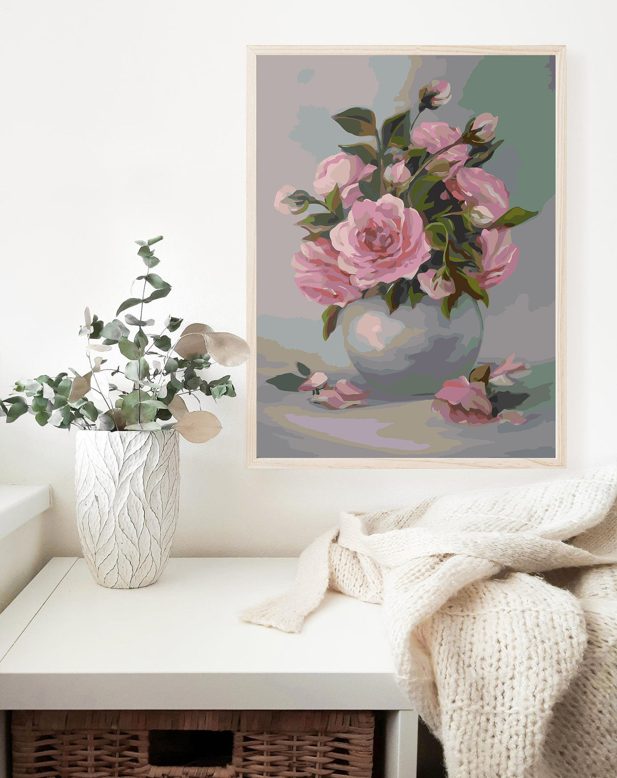 Paint by numbers - Flowers in a Vase 4155