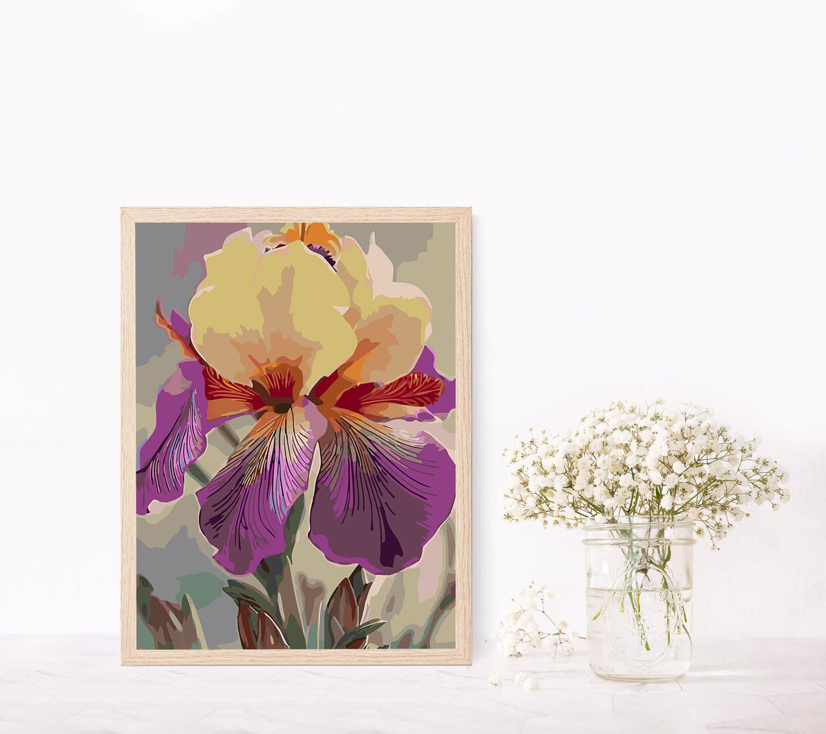 Paint by numbers - Flowers in a Vase 4156