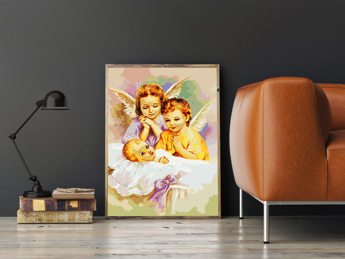 Painting by numbers - Angels 4160