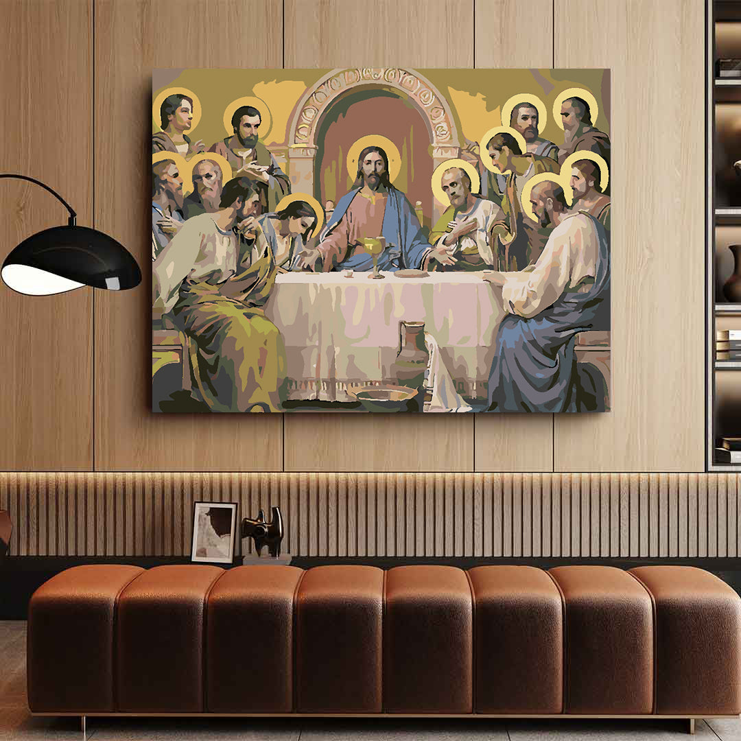 Pictura pe numere - Isus Hristos si Apostolii sai 4162