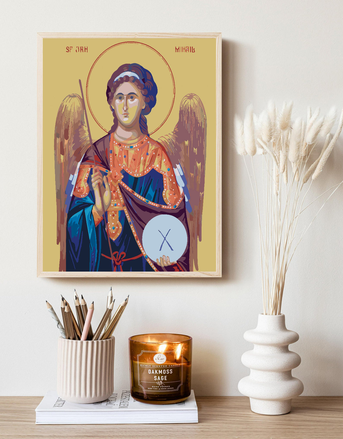 Paint by numbers - Saint Archangel Michael 4163