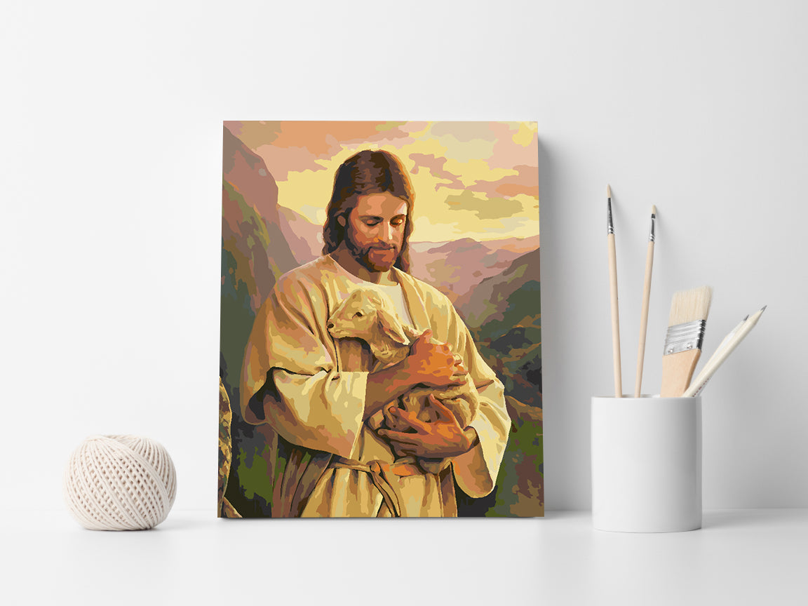 Paint by numbers - Jesus Christ 4168