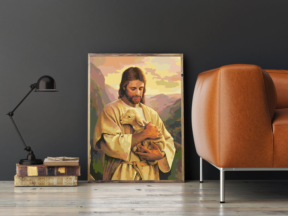 Paint by numbers - Jesus Christ 4168