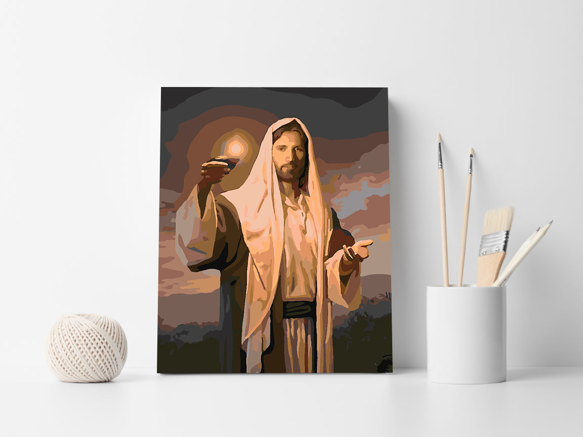 Paint by numbers - Jesus Christ 4174