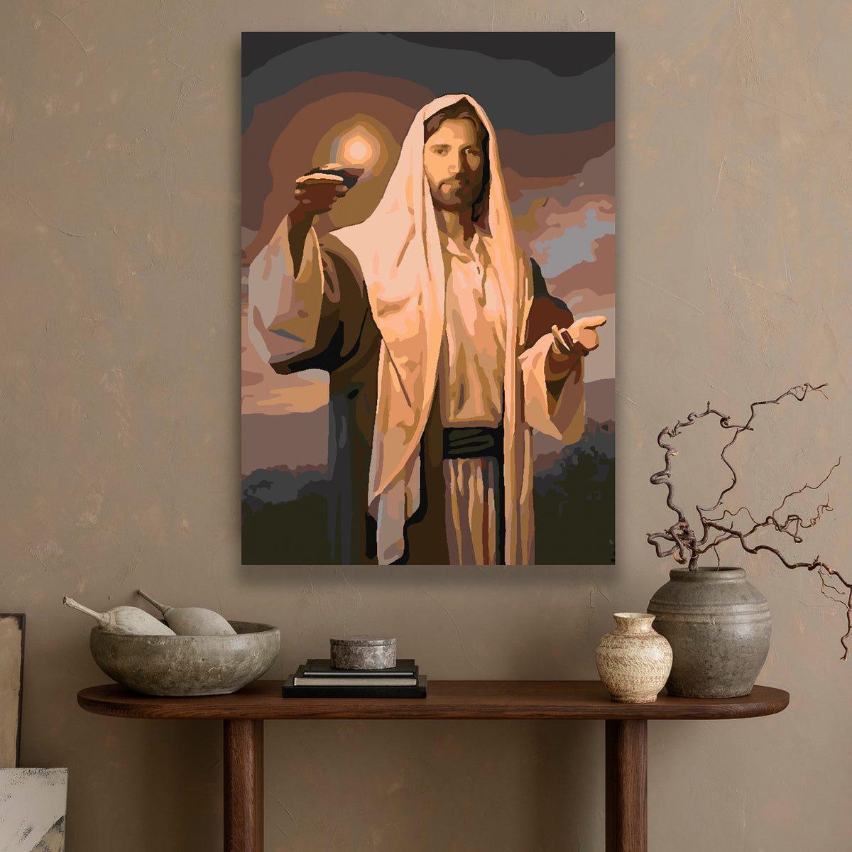 Paint by numbers - Jesus Christ 4174