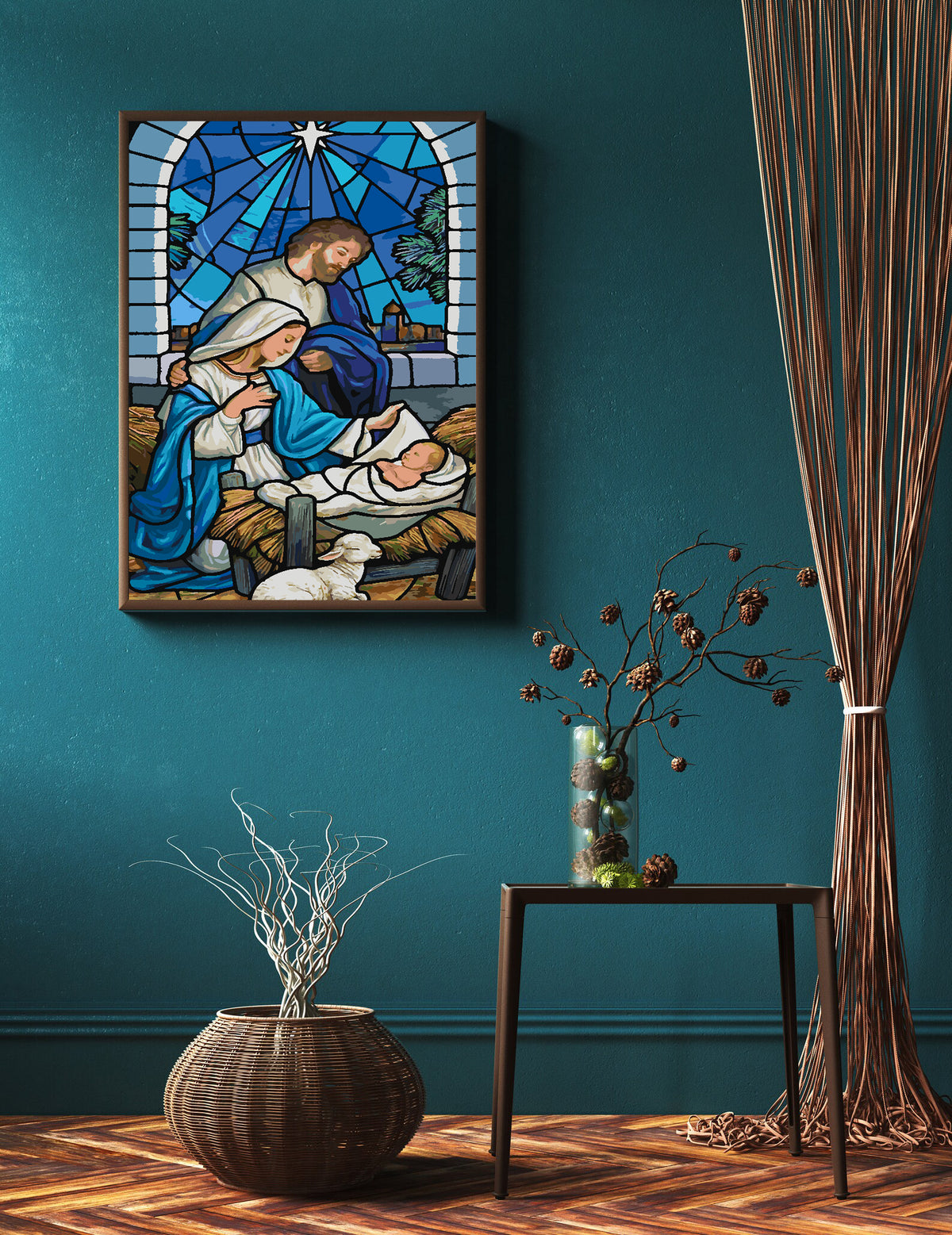 Painting by numbers - Nativity 4176