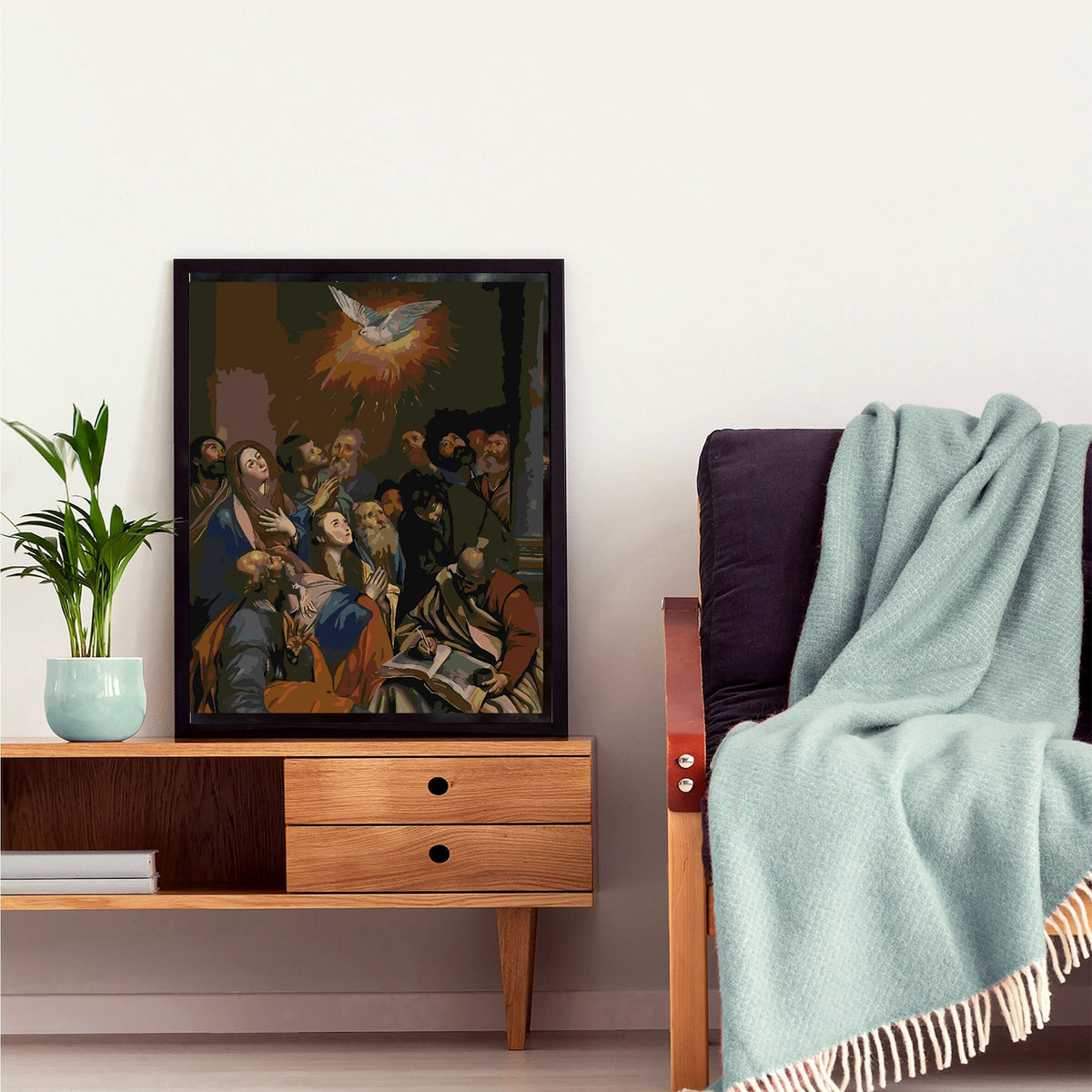 Paint by numbers - Descent of the Holy Spirit 4177