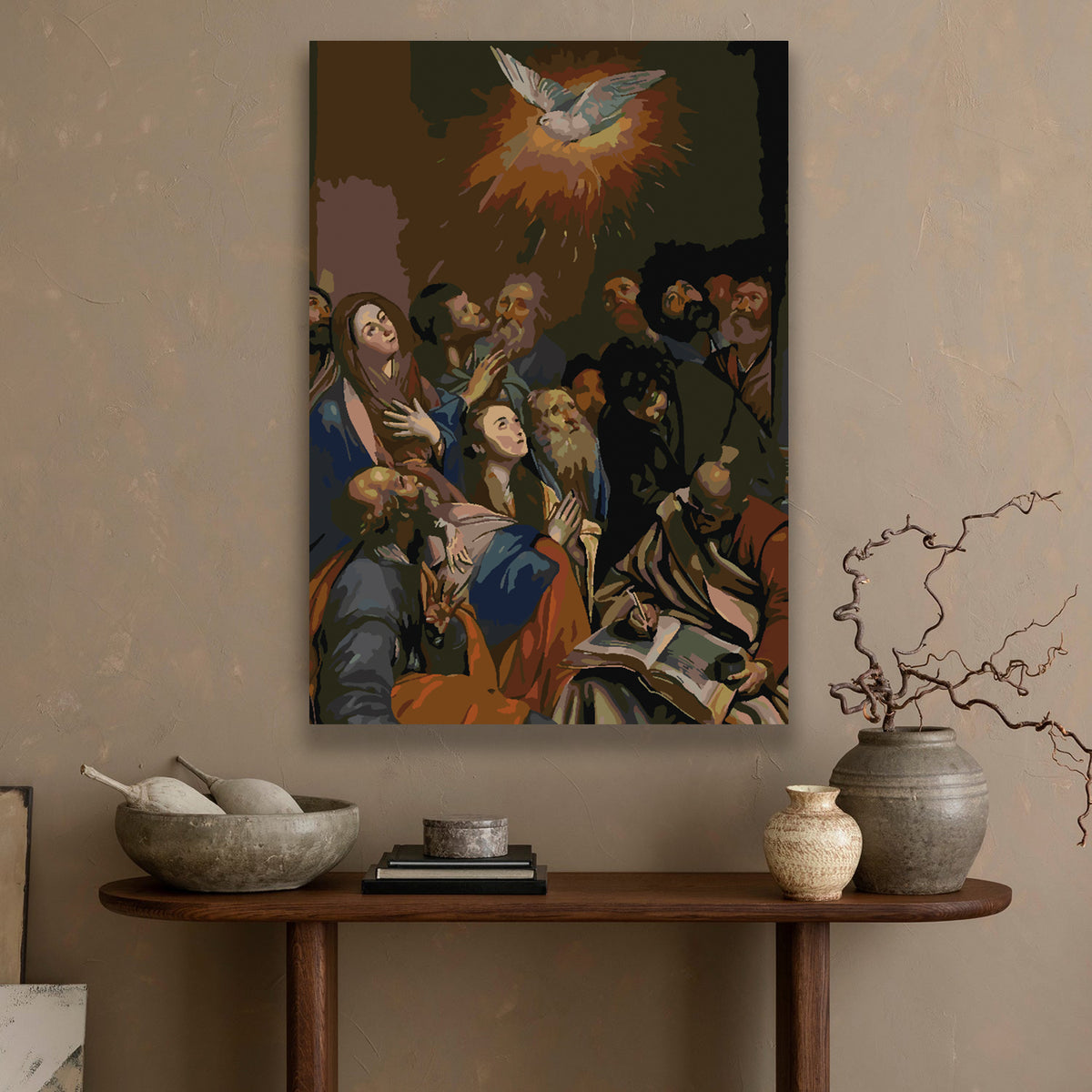 Paint by numbers - Descent of the Holy Spirit 4177