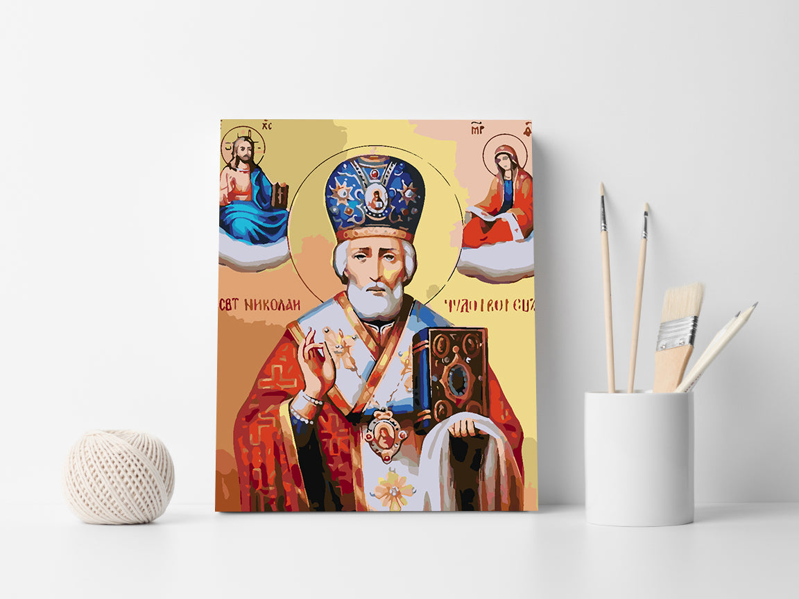 Paint by numbers - Saint Nicholas 4181