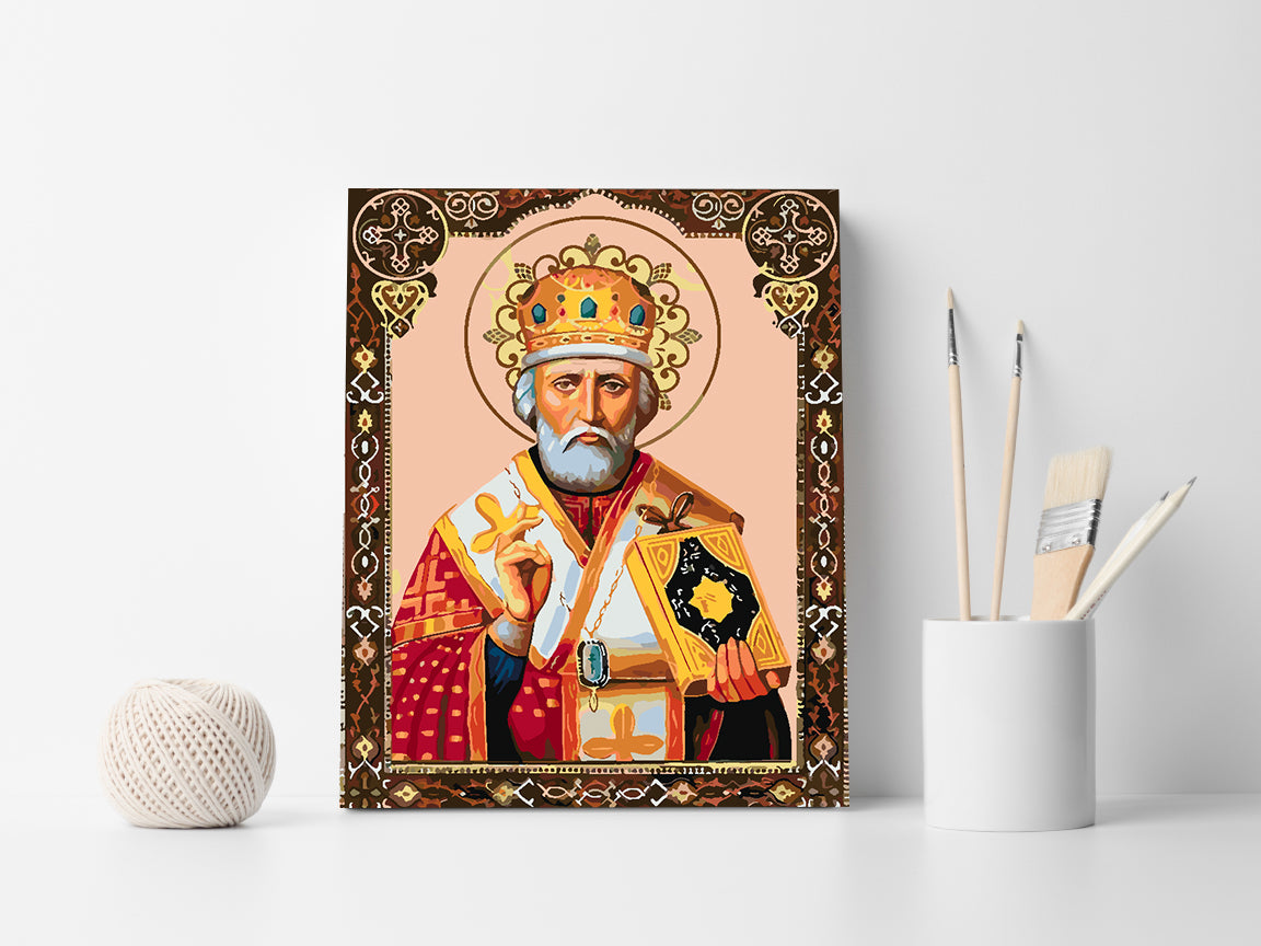 Paint by numbers - Saint Nicholas 4182