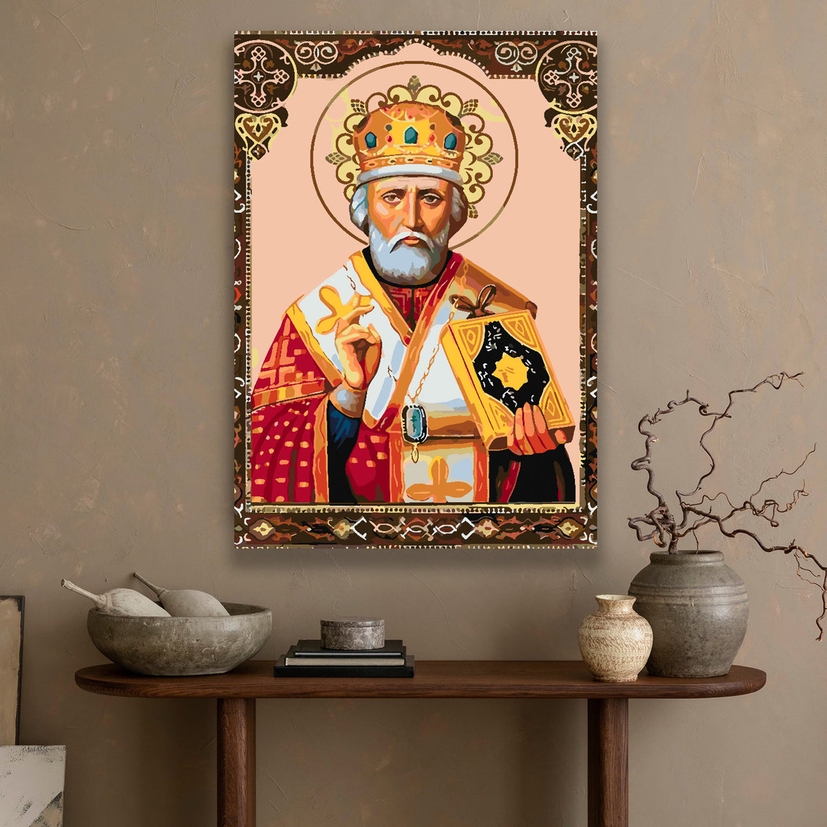 Paint by numbers - Saint Nicholas 4182