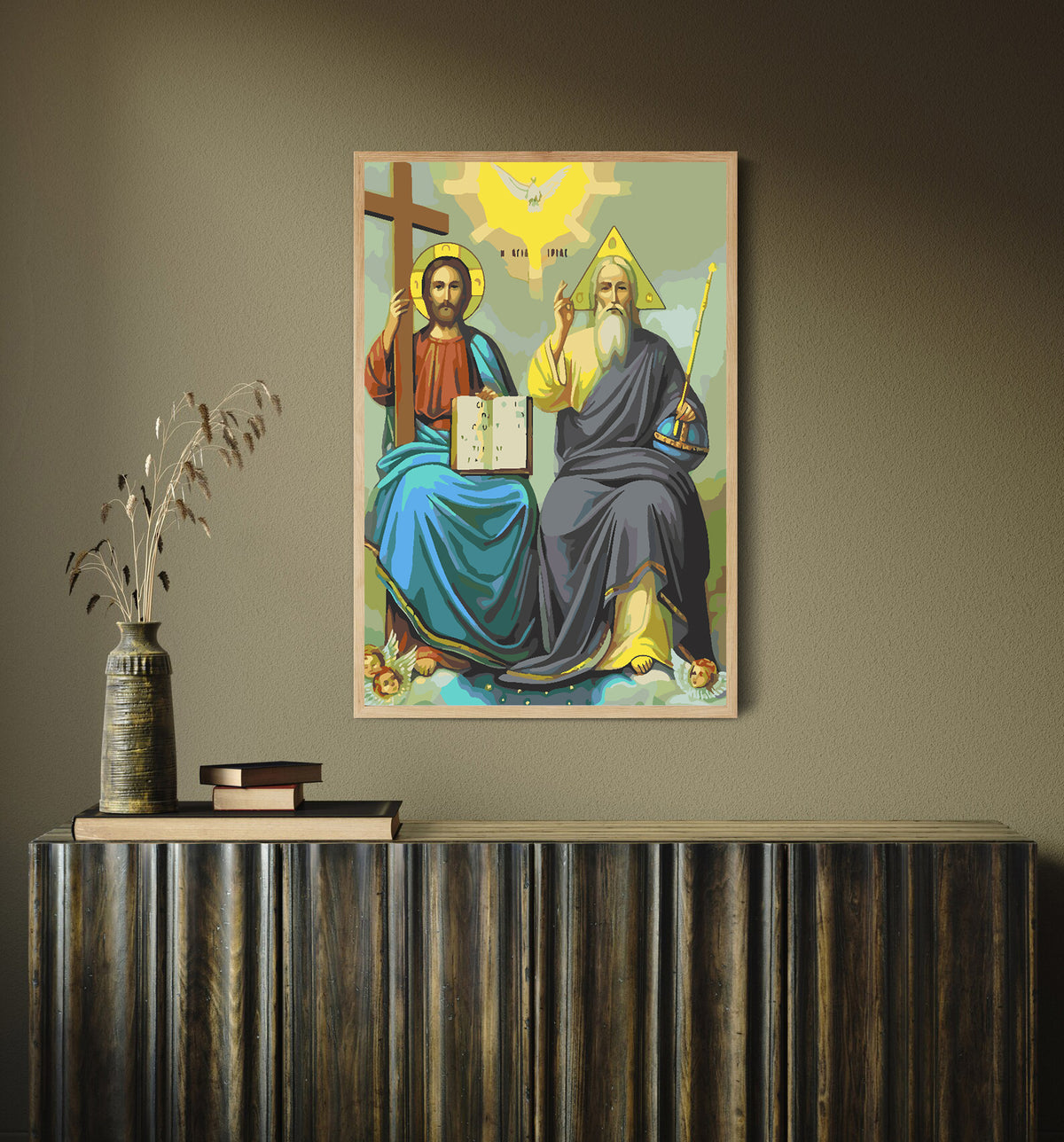 Painting by numbers - Holy Trinity 4186