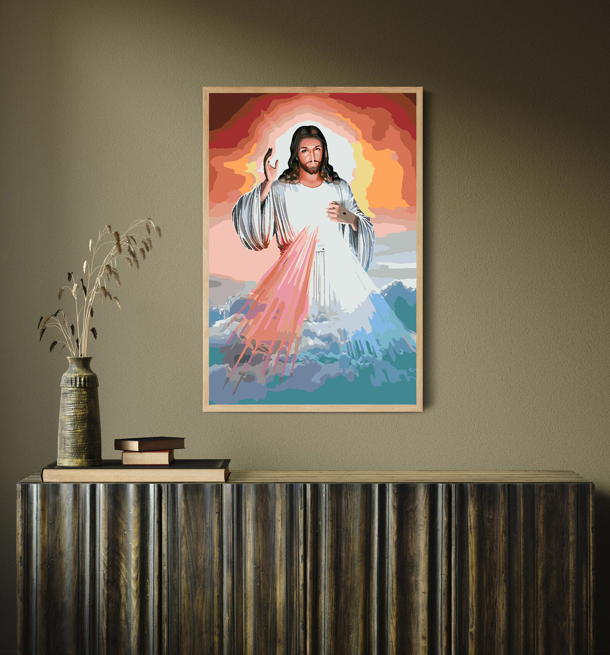 Paint by numbers - Jesus Christ 4187
