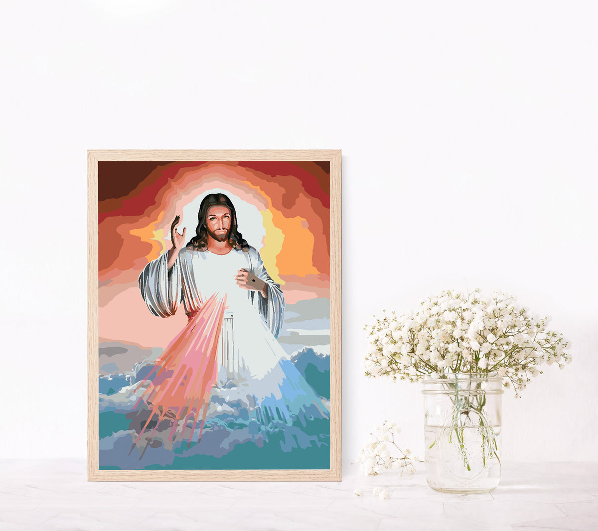Paint by numbers - Jesus Christ 4187