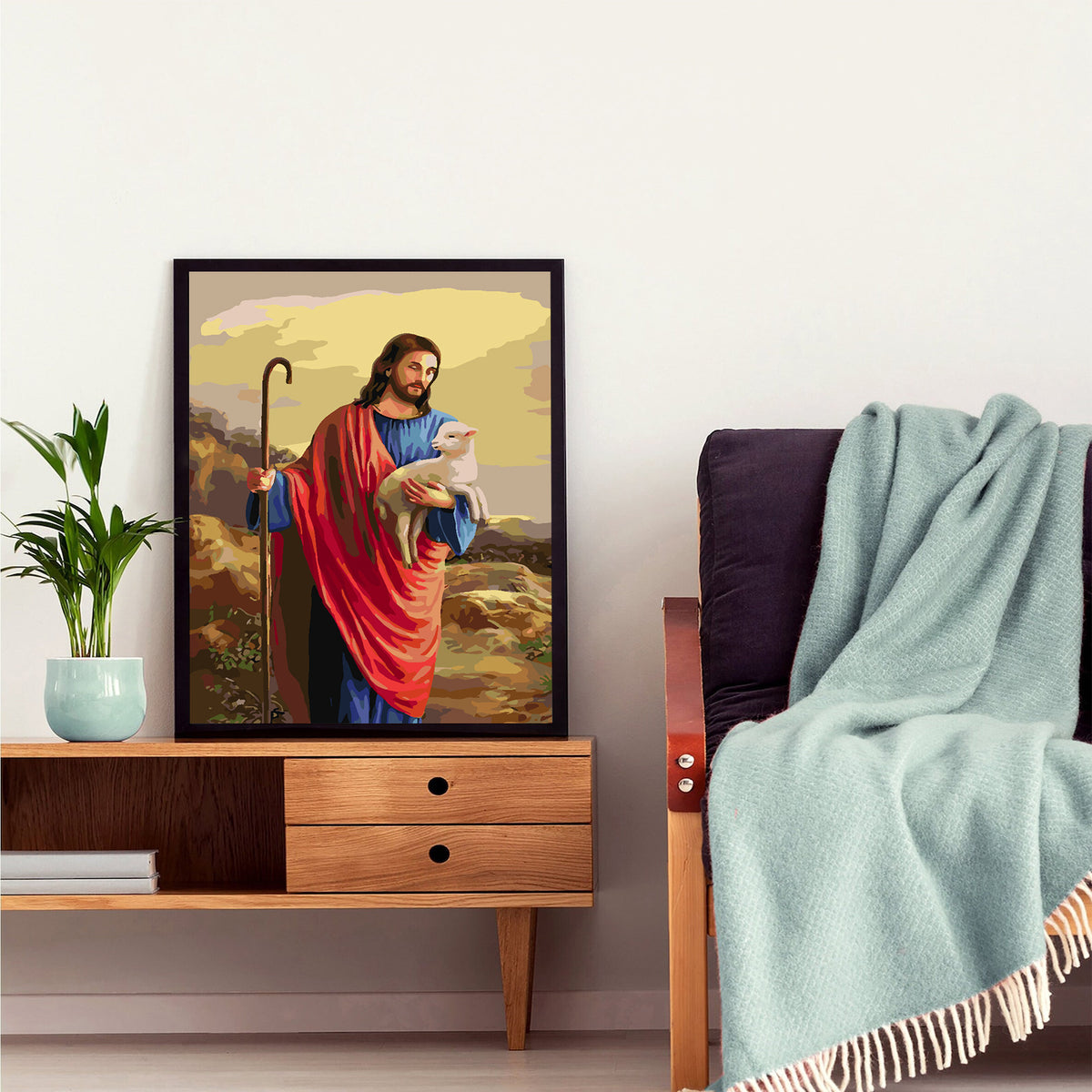 Paint by numbers - Jesus Christ 4194