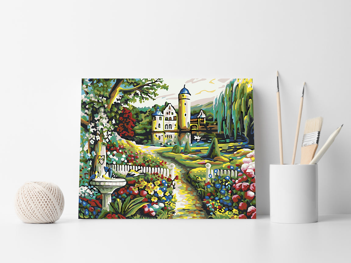 Painting by numbers - Spring Landscape 4197