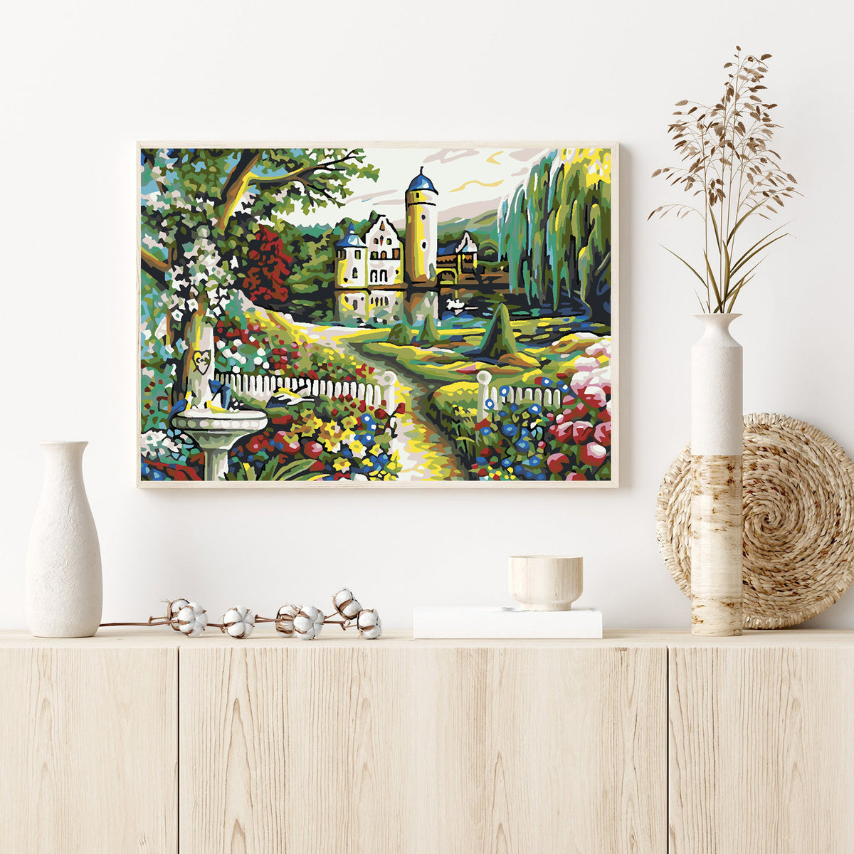 Painting by numbers - Spring Landscape 4197