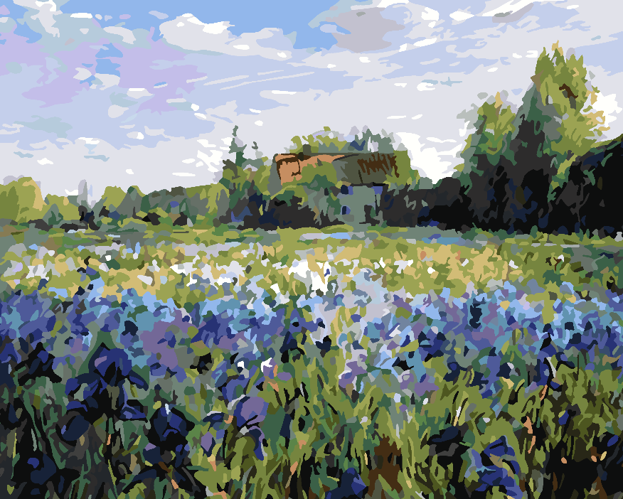 Paint by numbers - Plain Landscape 4212