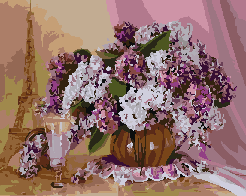 Paint by numbers - Flowers in a Vase 4216