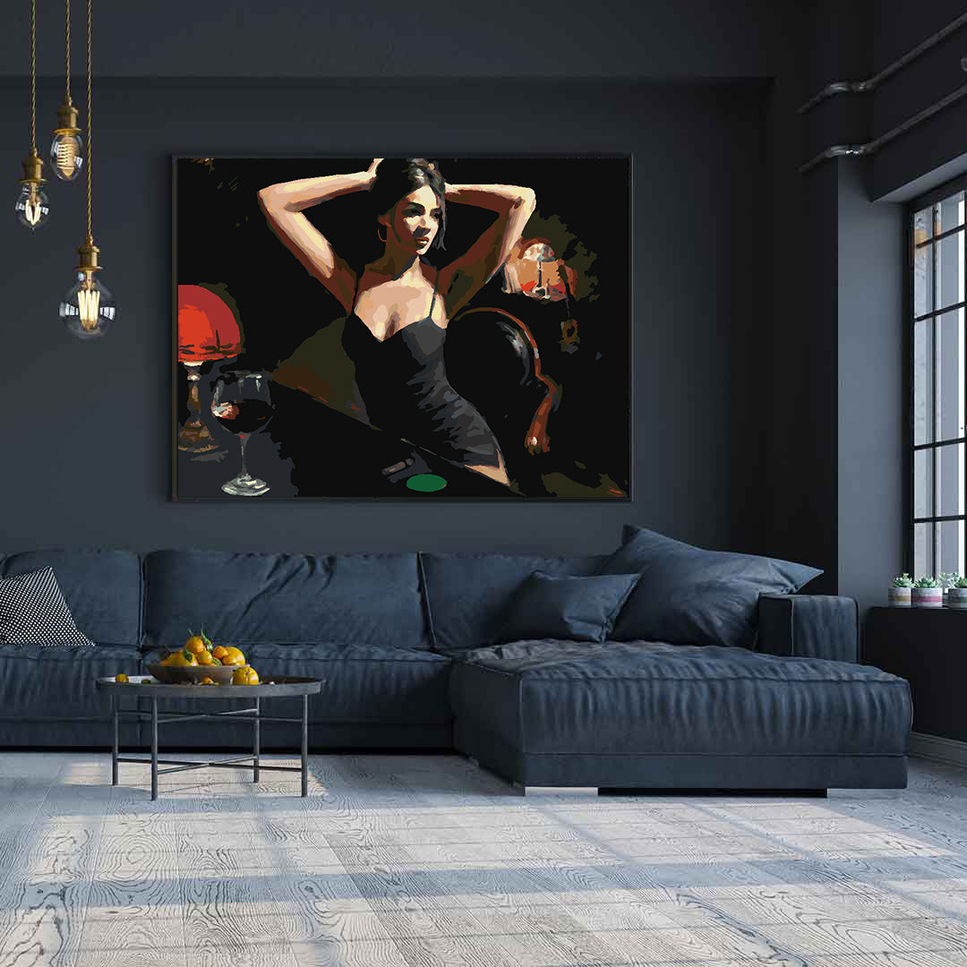 Paint by numbers - Sensual Woman 4220