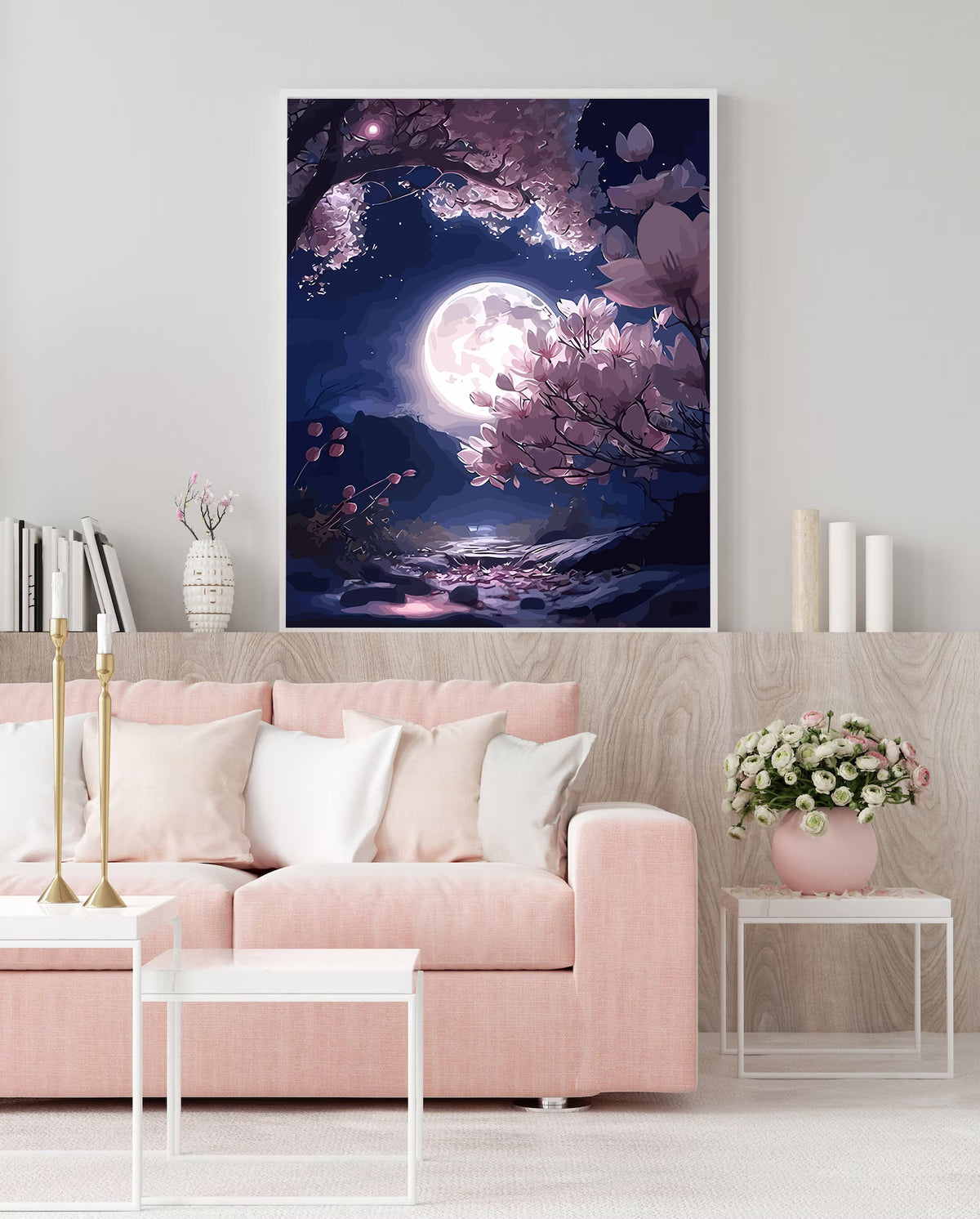 Paint by numbers - Full Moon Night 4221