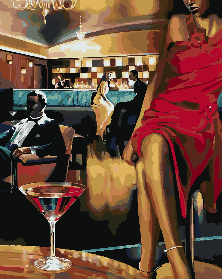 Paint by numbers - Late-Night Bar 4226