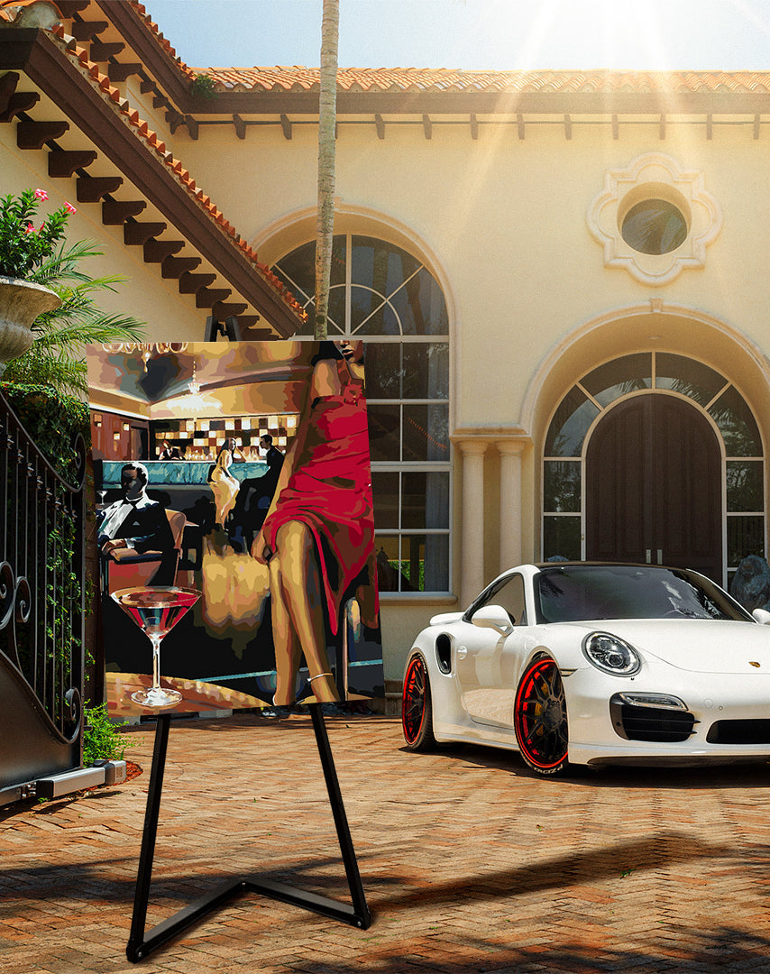 Рисуване по номера - Късен бар 4226