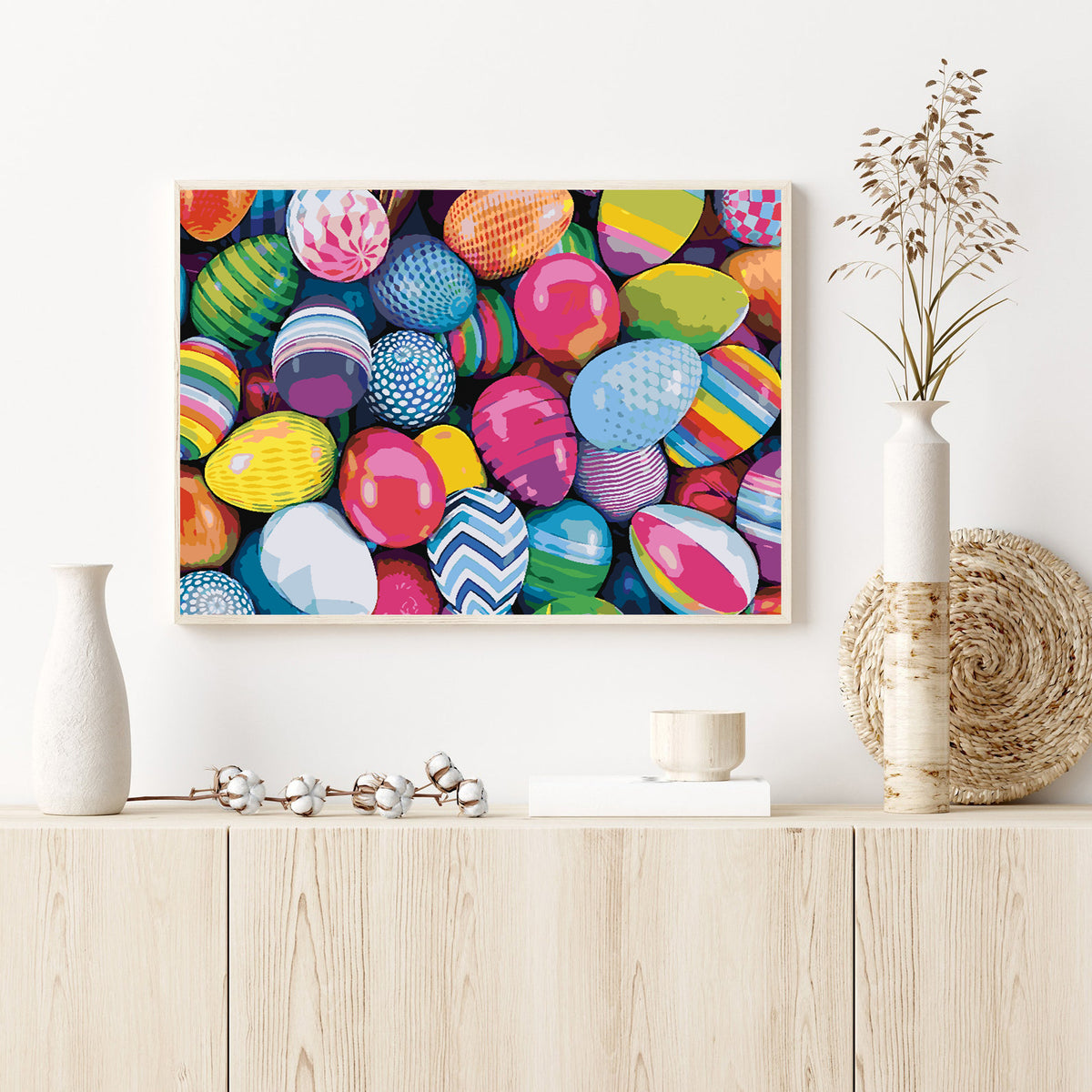 Pictura pe numere - Oua de Paste 4237