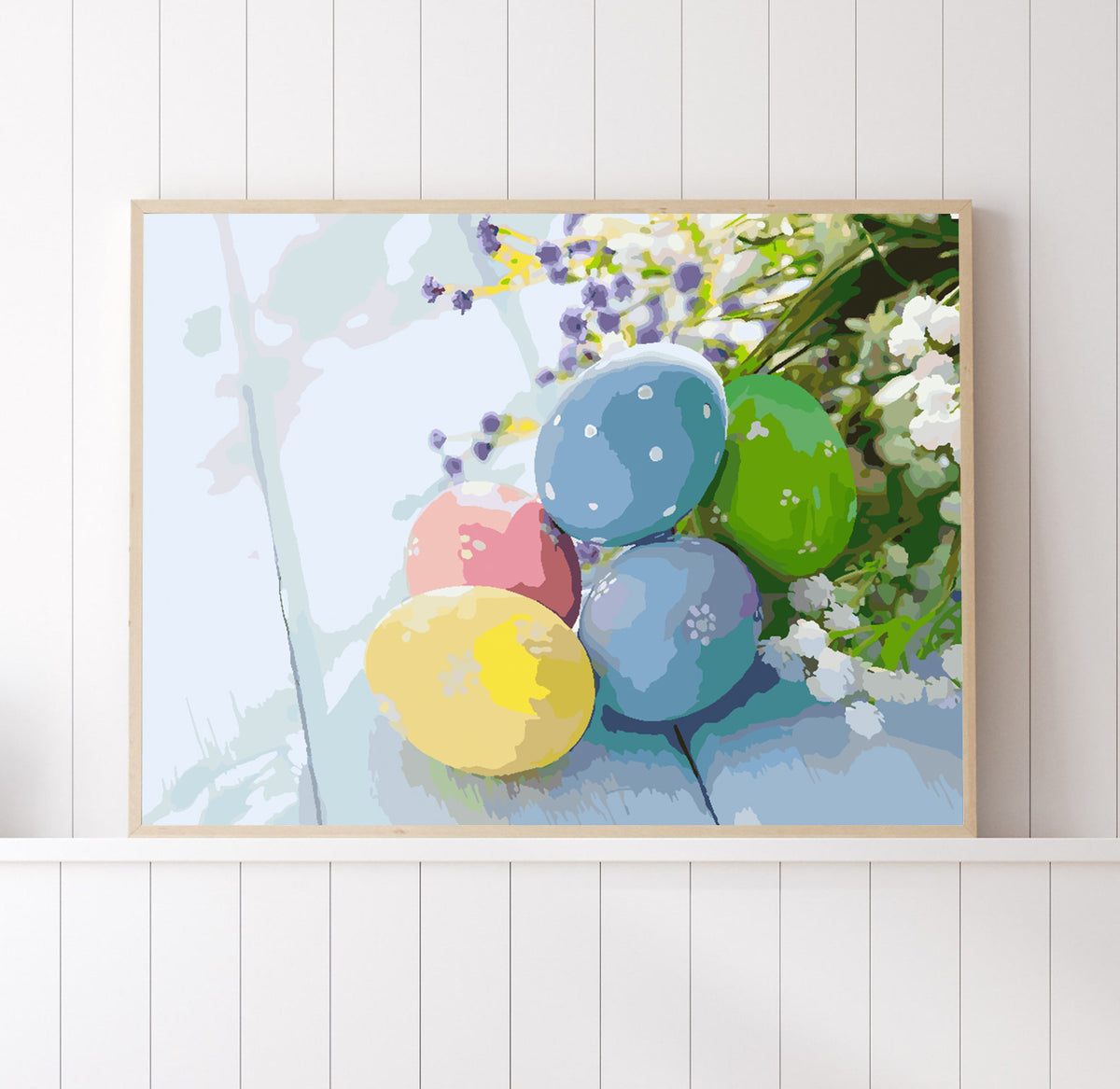 Pictura pe numere - Oua de Paste 4242