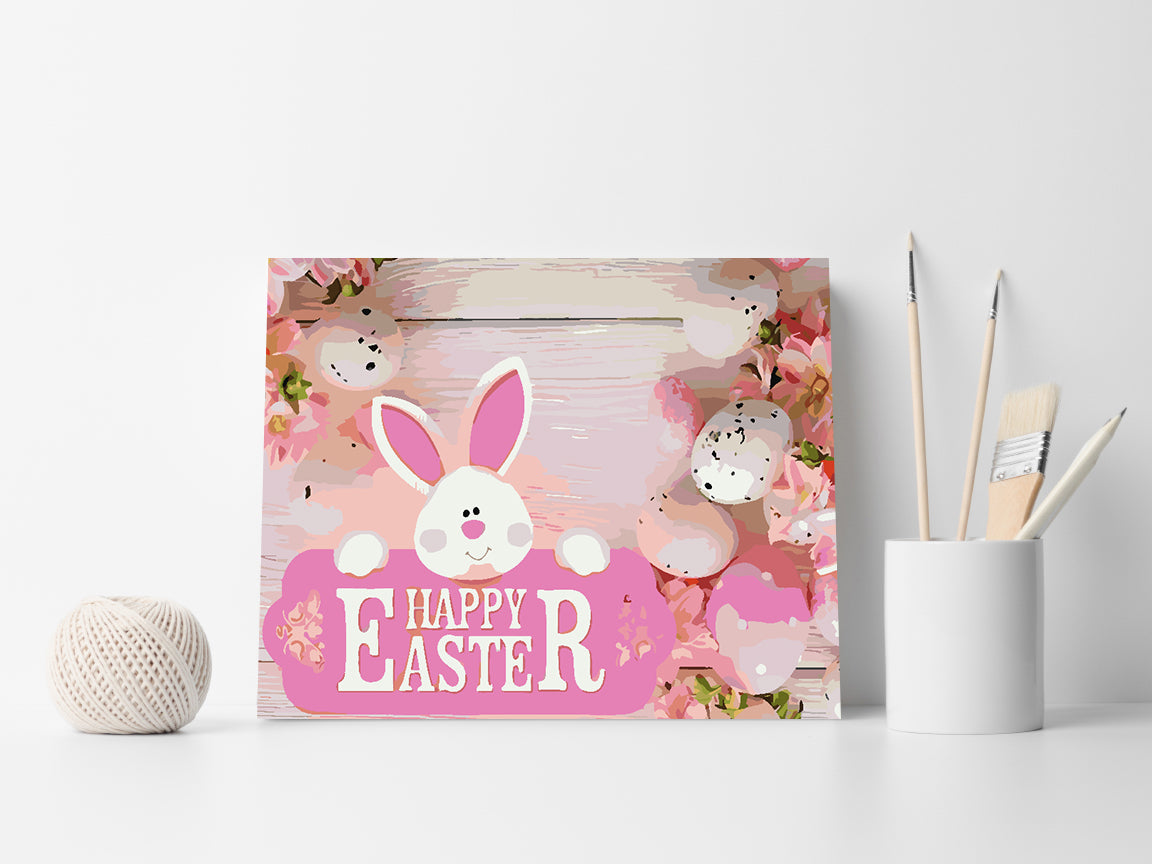 Paint by numbers - Happy Easter 4247