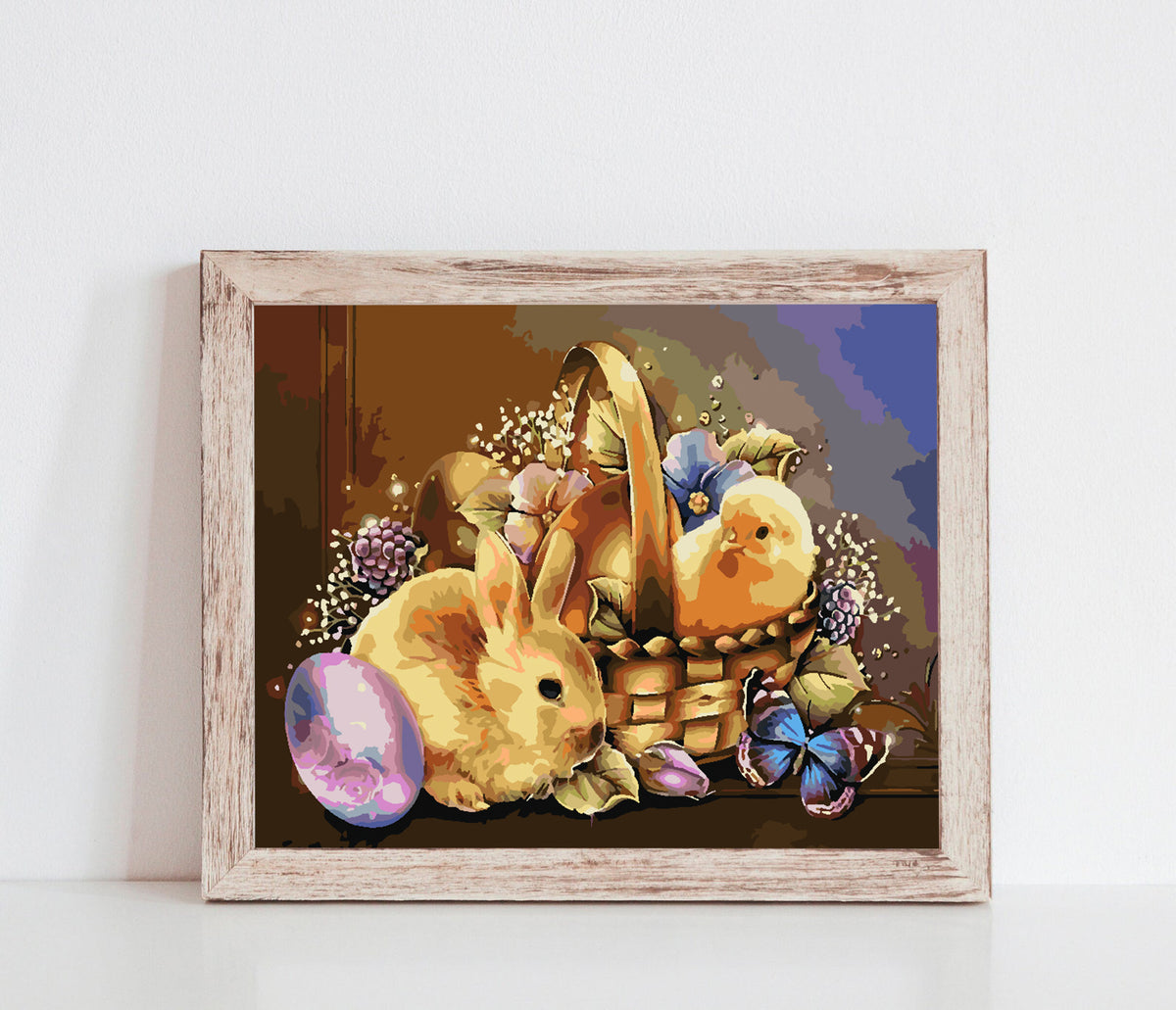 Paint by numbers - Easter Basket 4248