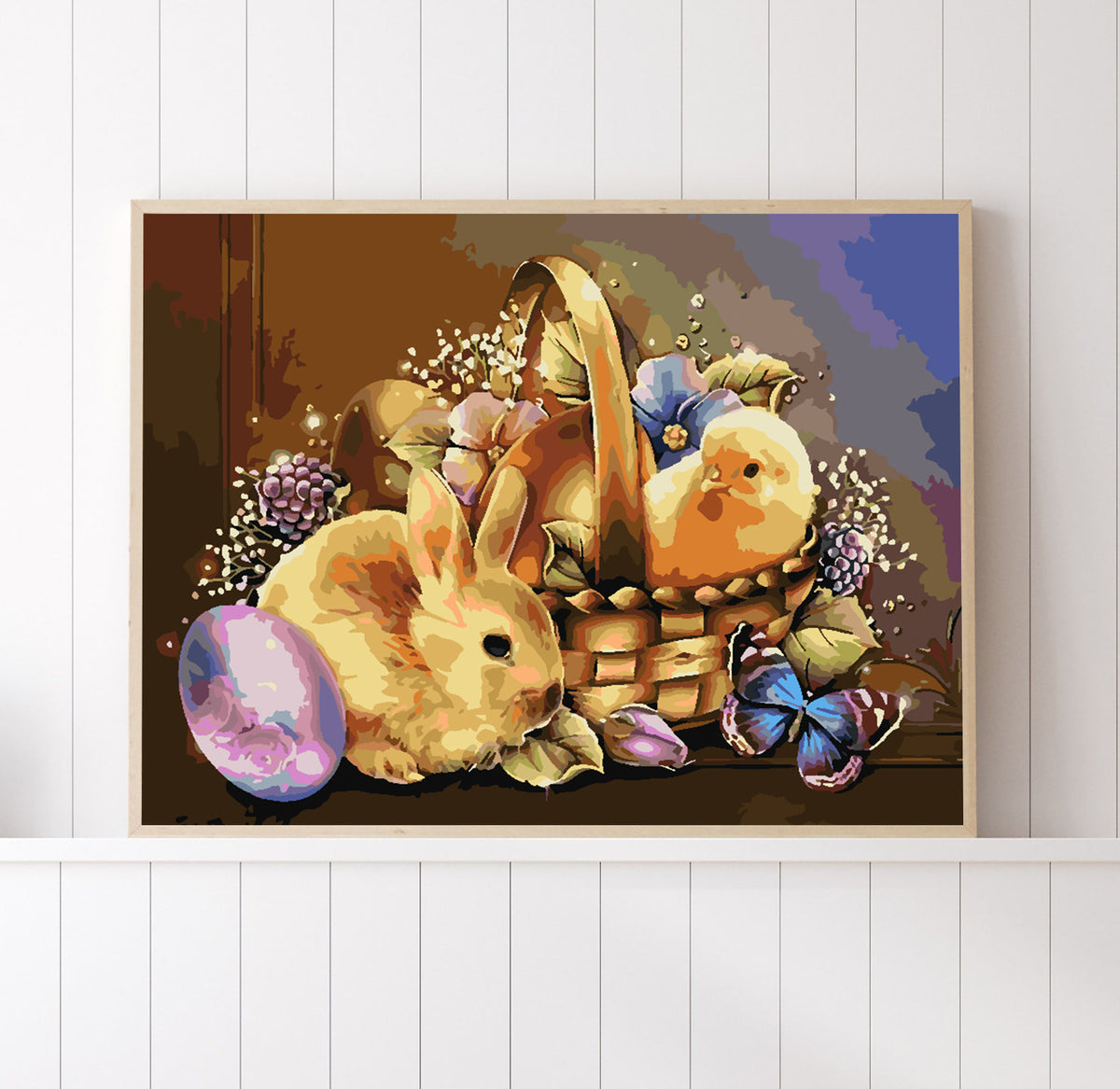 Paint by numbers - Easter Basket 4248