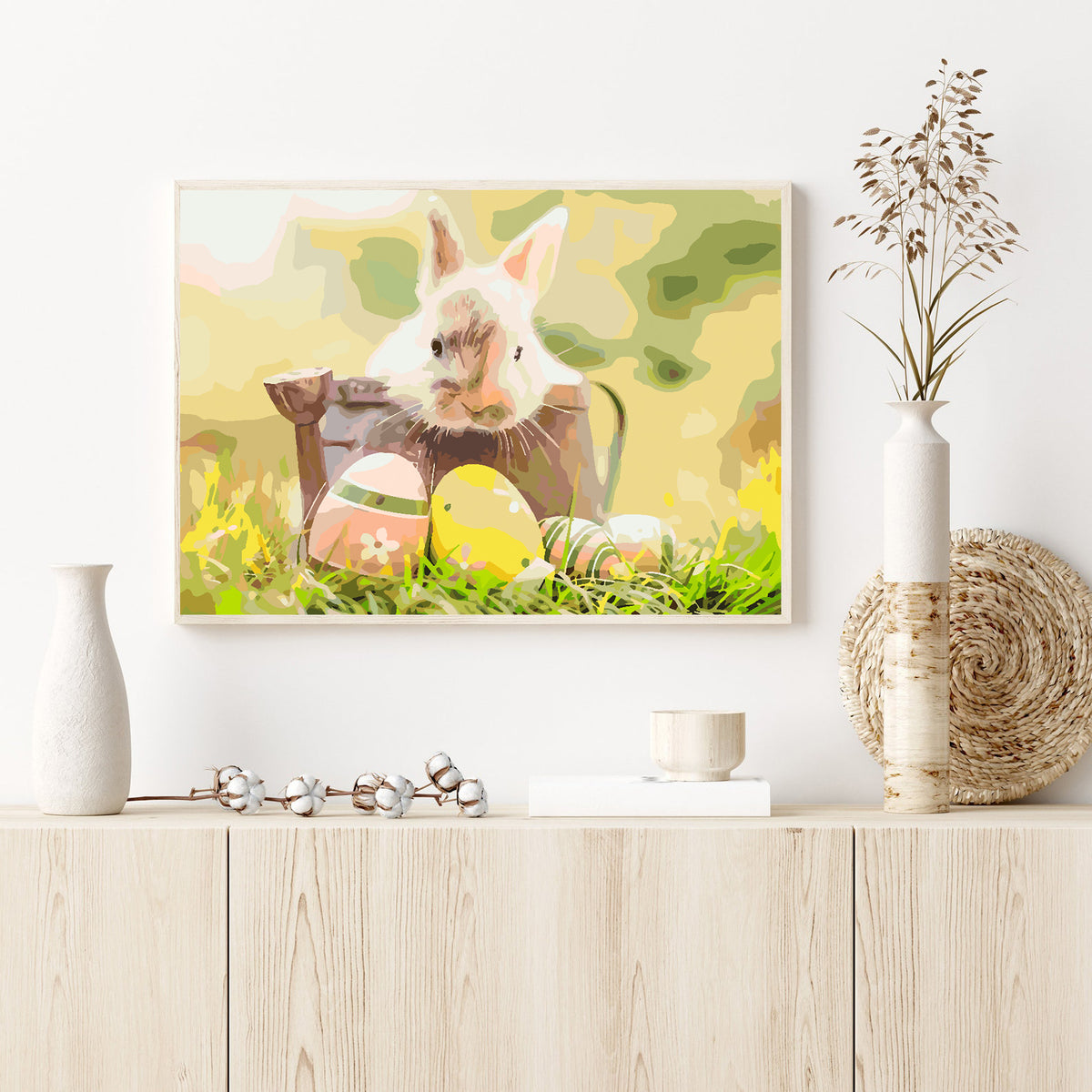 Pictura pe numere - Cos de Paste 4255
