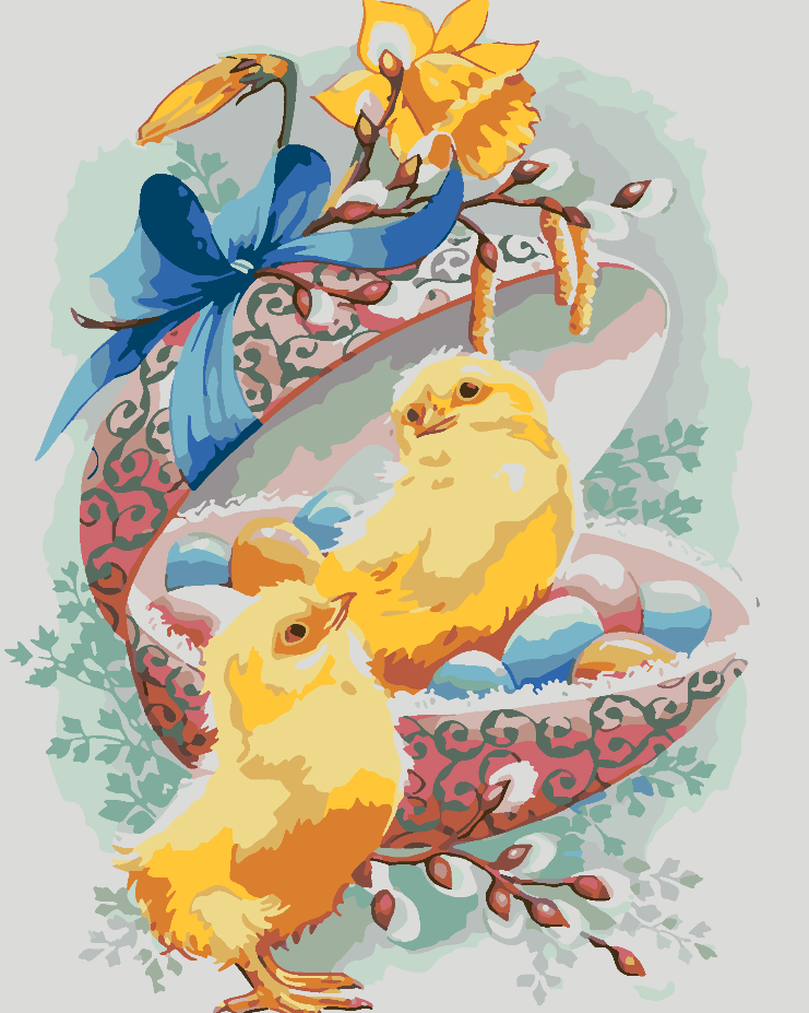 Paint by numbers - Easter 4257