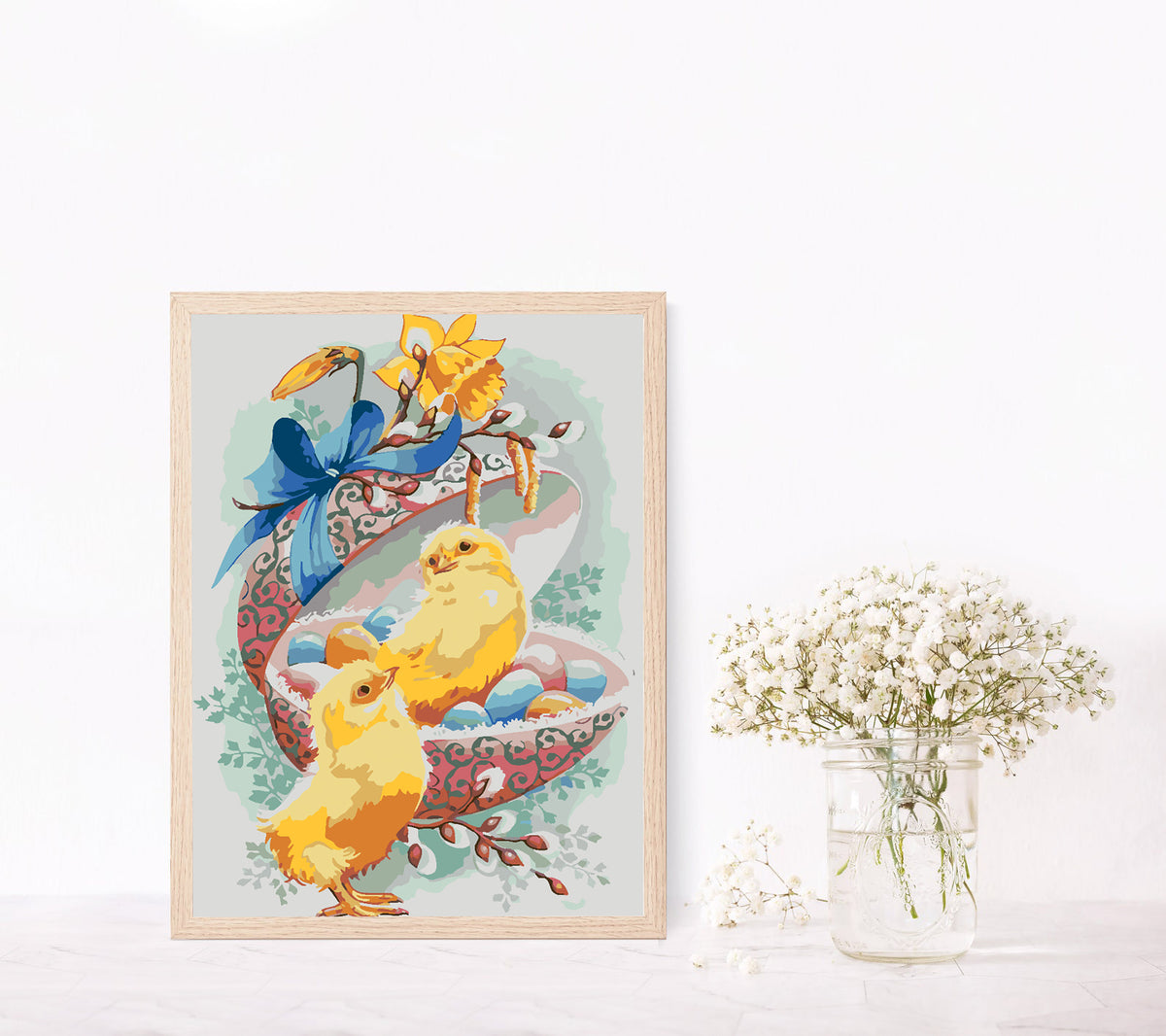Pictura pe numere - Paste 4257