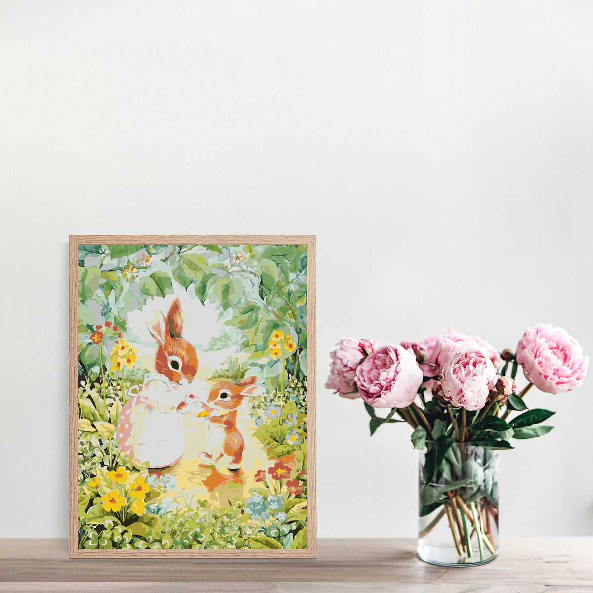 Paint by numbers - Bunnies 4261