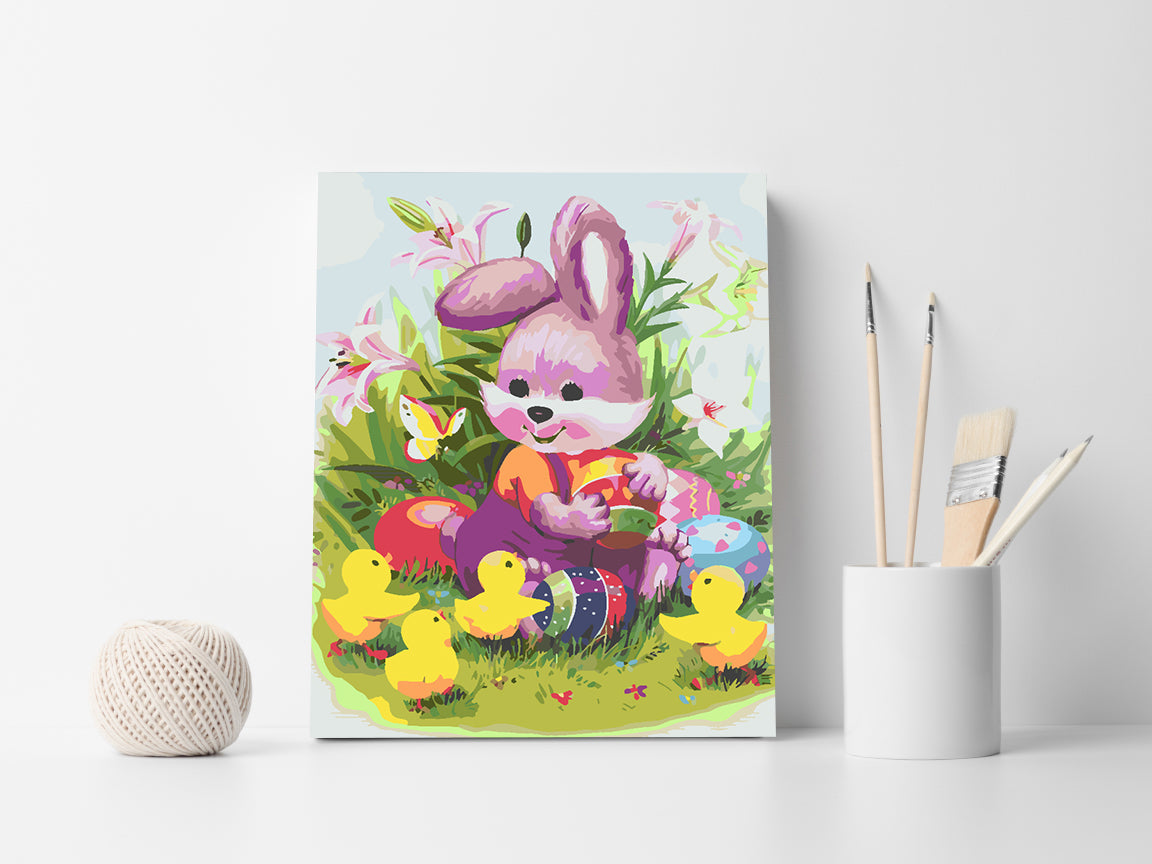 Paint by numbers - Easter Bunny 4263