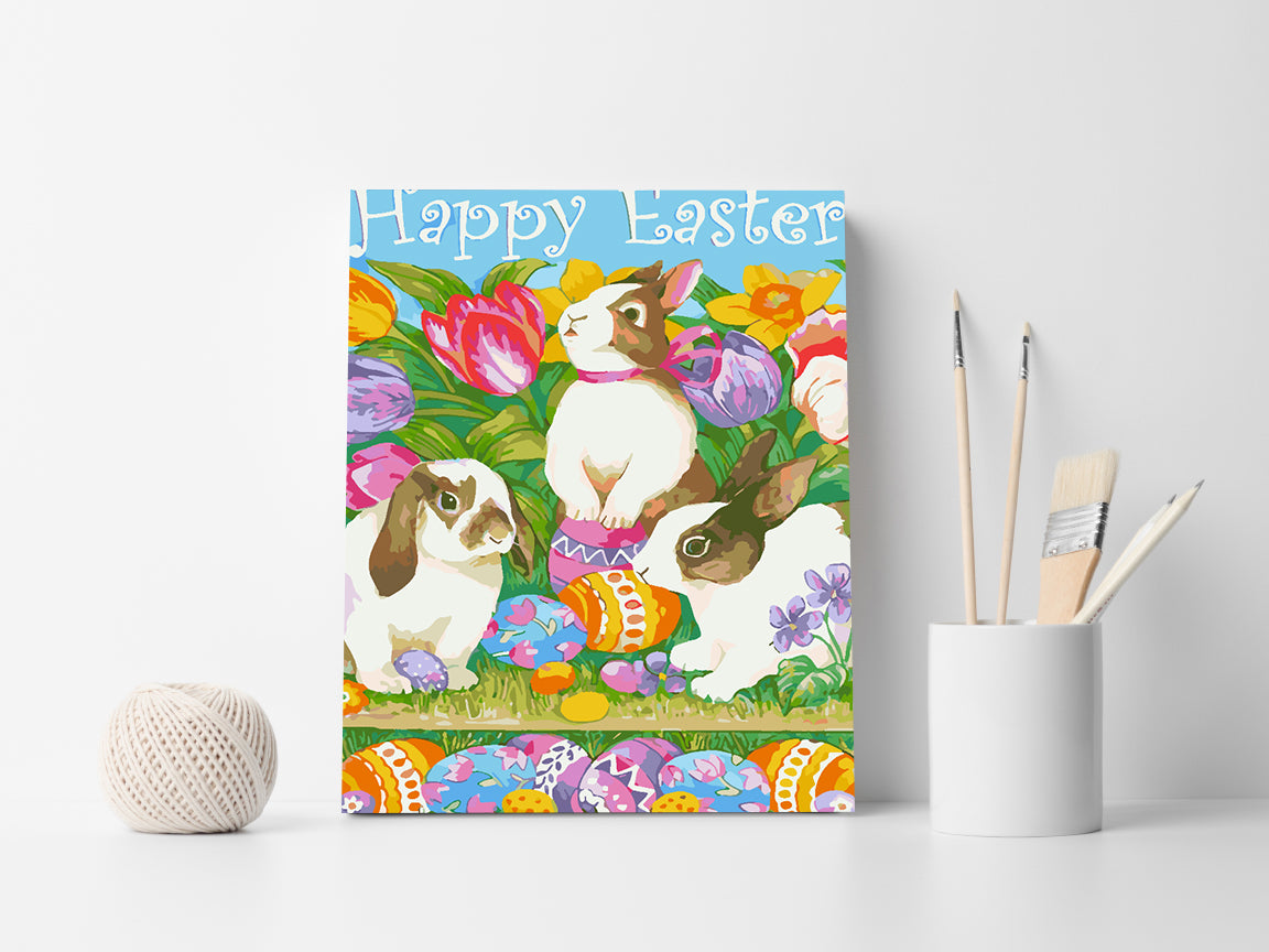 Painting by numbers - Happy Easter 4265
