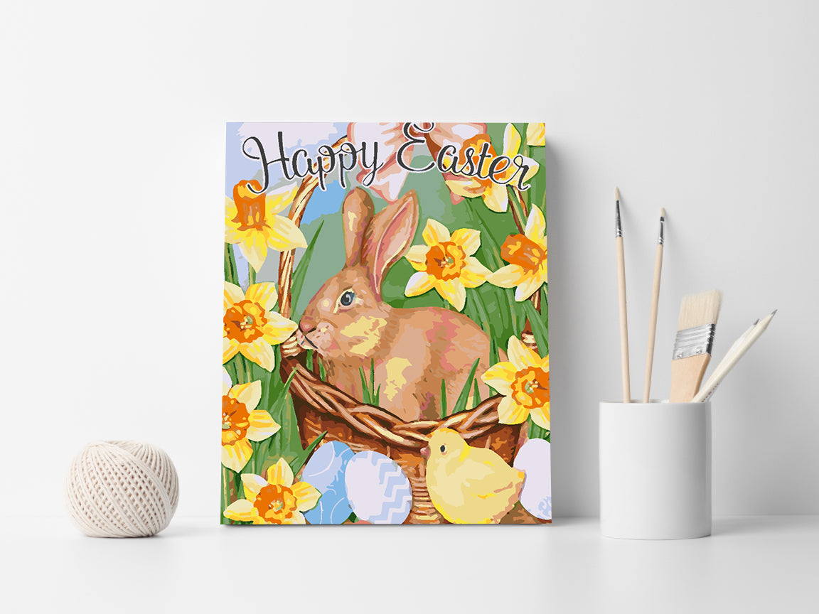 Painting by numbers - Happy Easter 4269