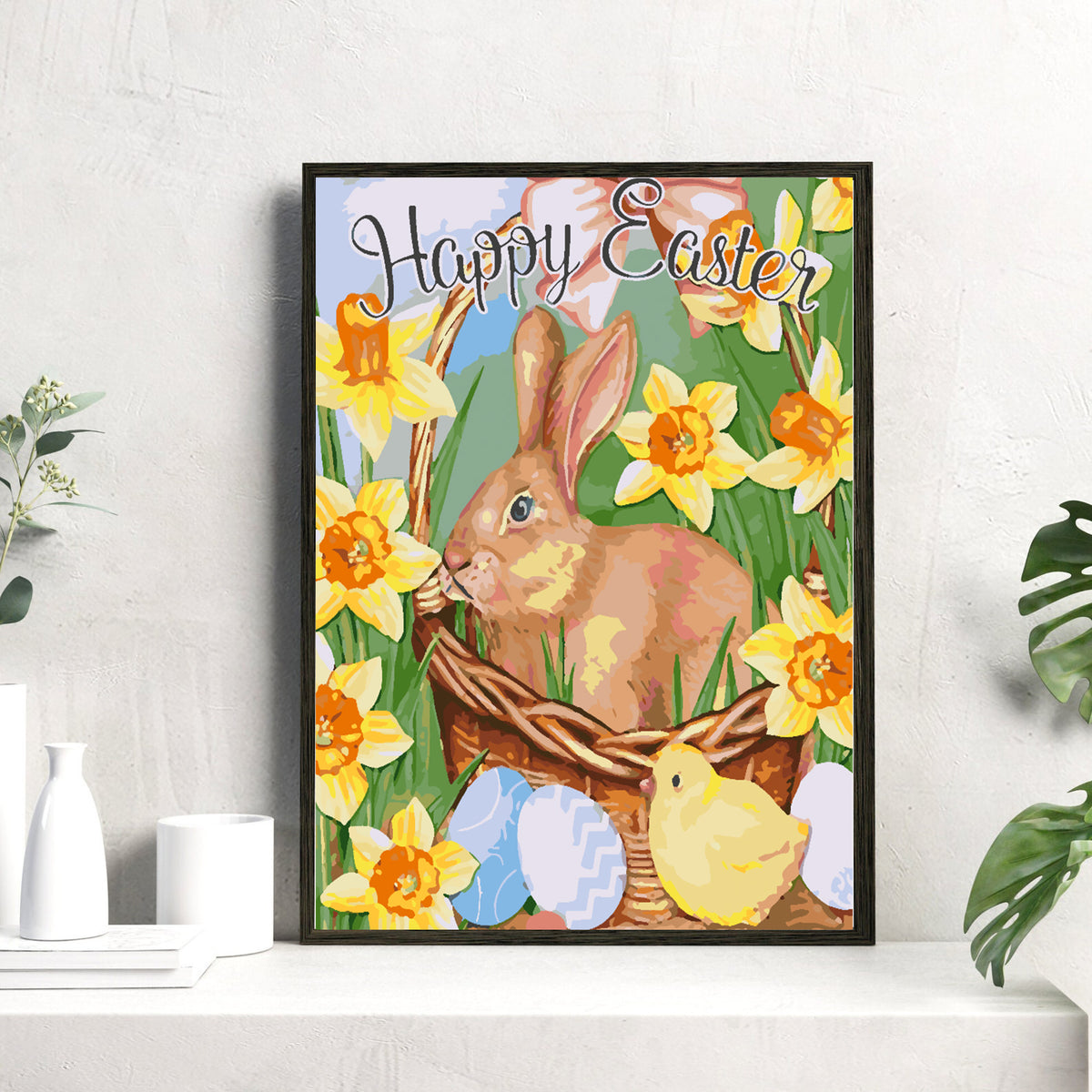 Painting by numbers - Happy Easter 4269