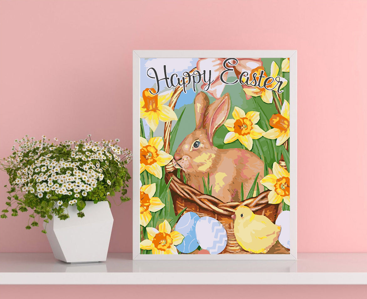 Painting by numbers - Happy Easter 4269