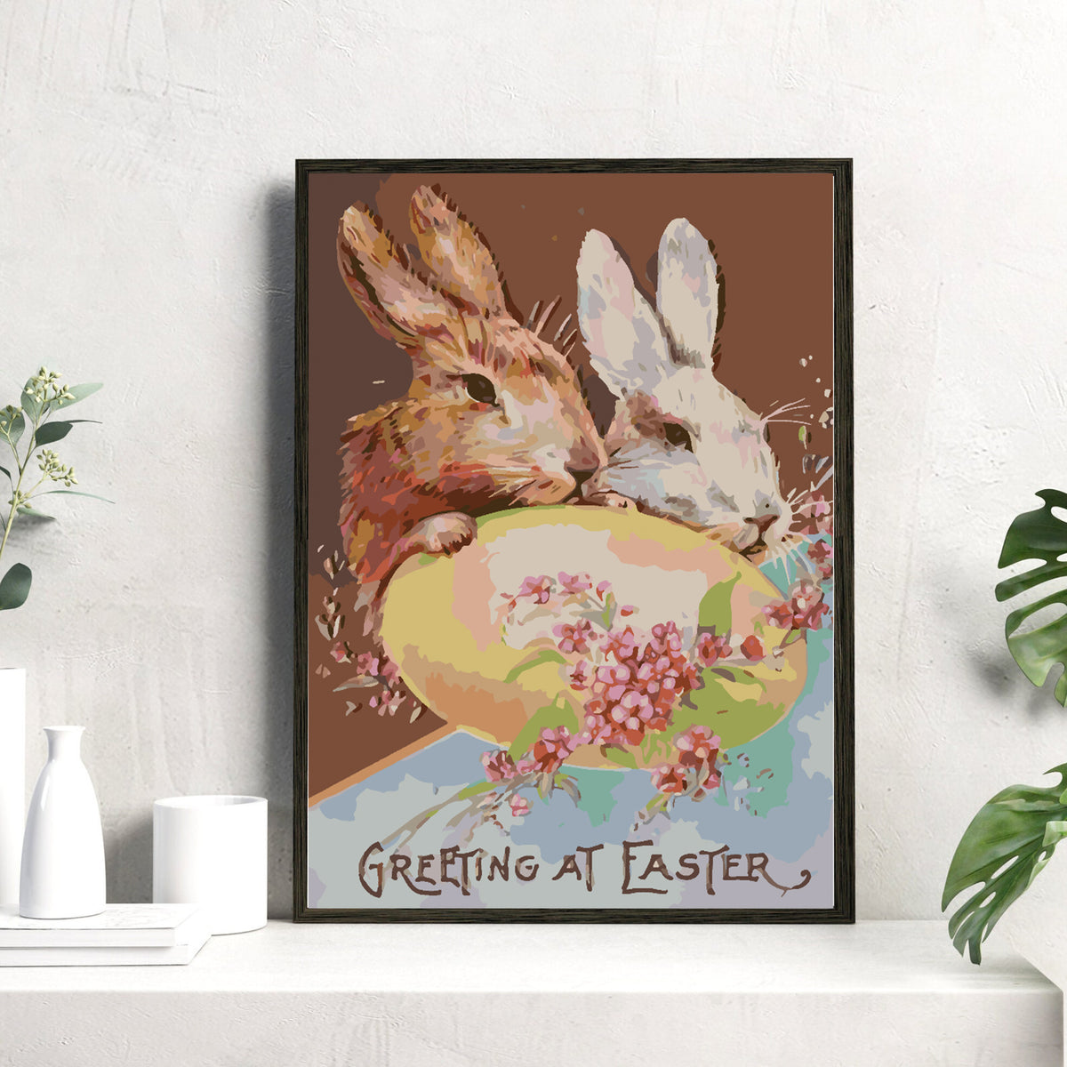 Pictura pe numere - Greeting at Easter 4271
