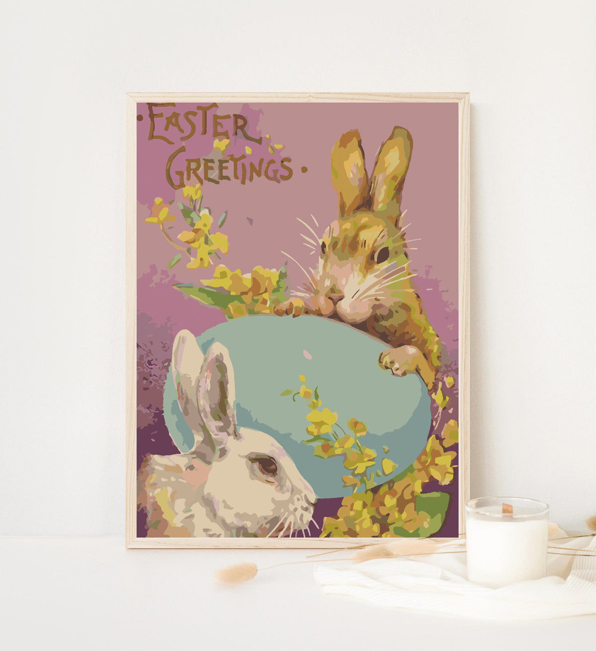 Pictura pe numere - Easter Greetings 4274