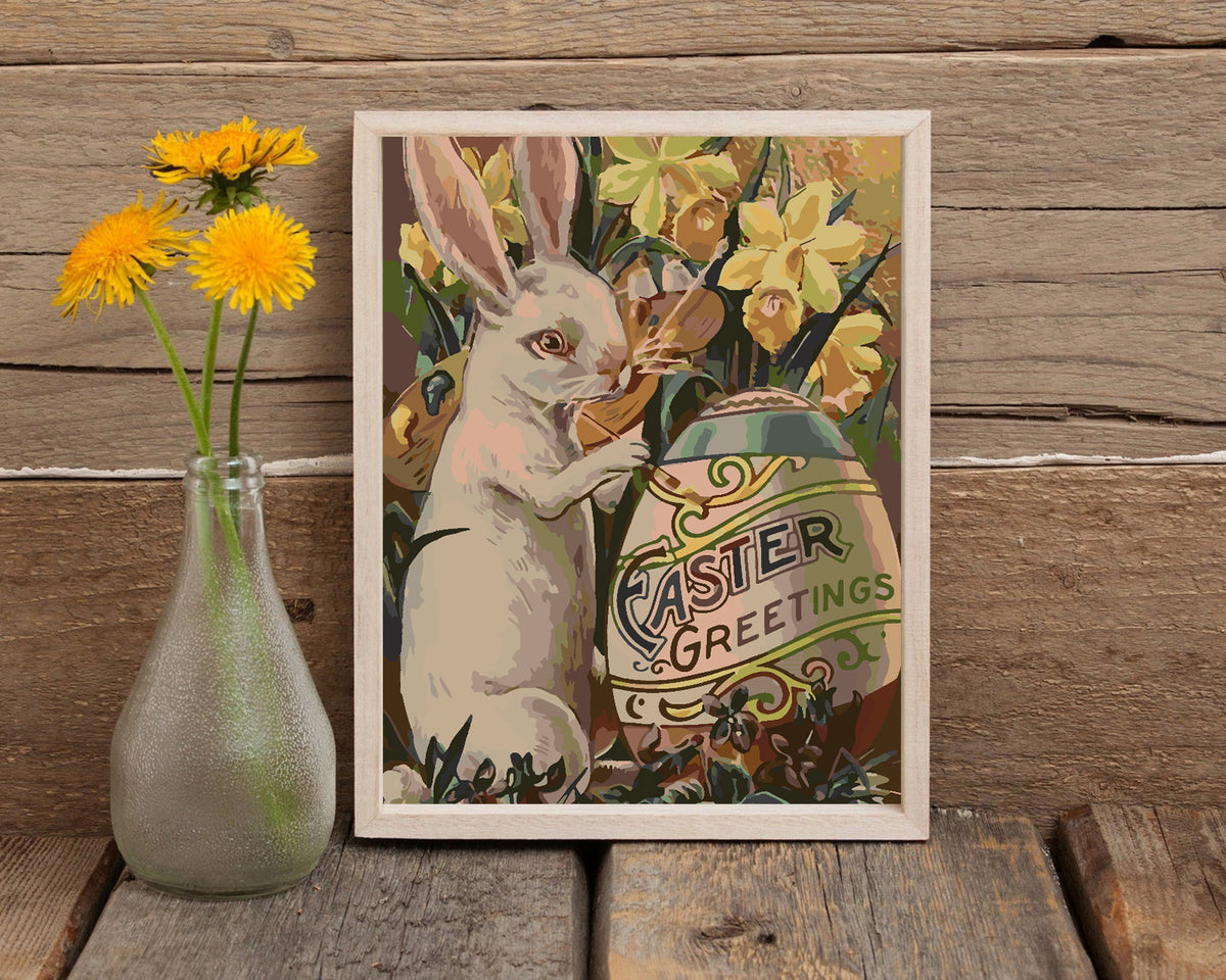 Pictura pe numere - Easter Greetings 4276