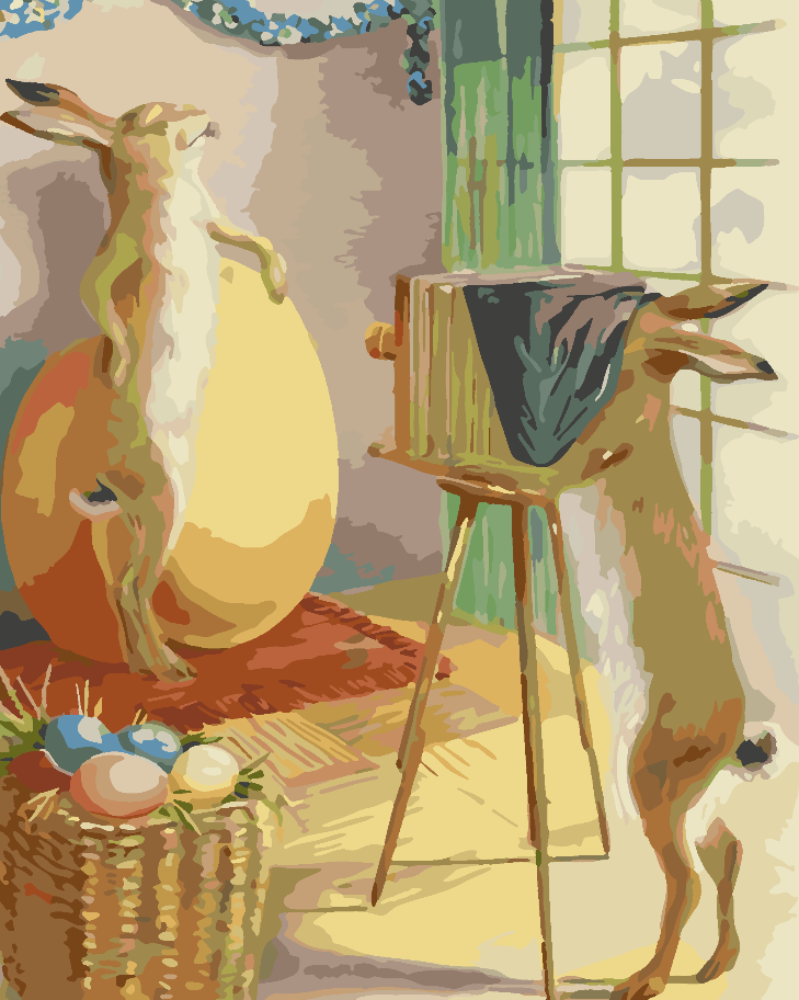 Paint by numbers - Bunny 4283